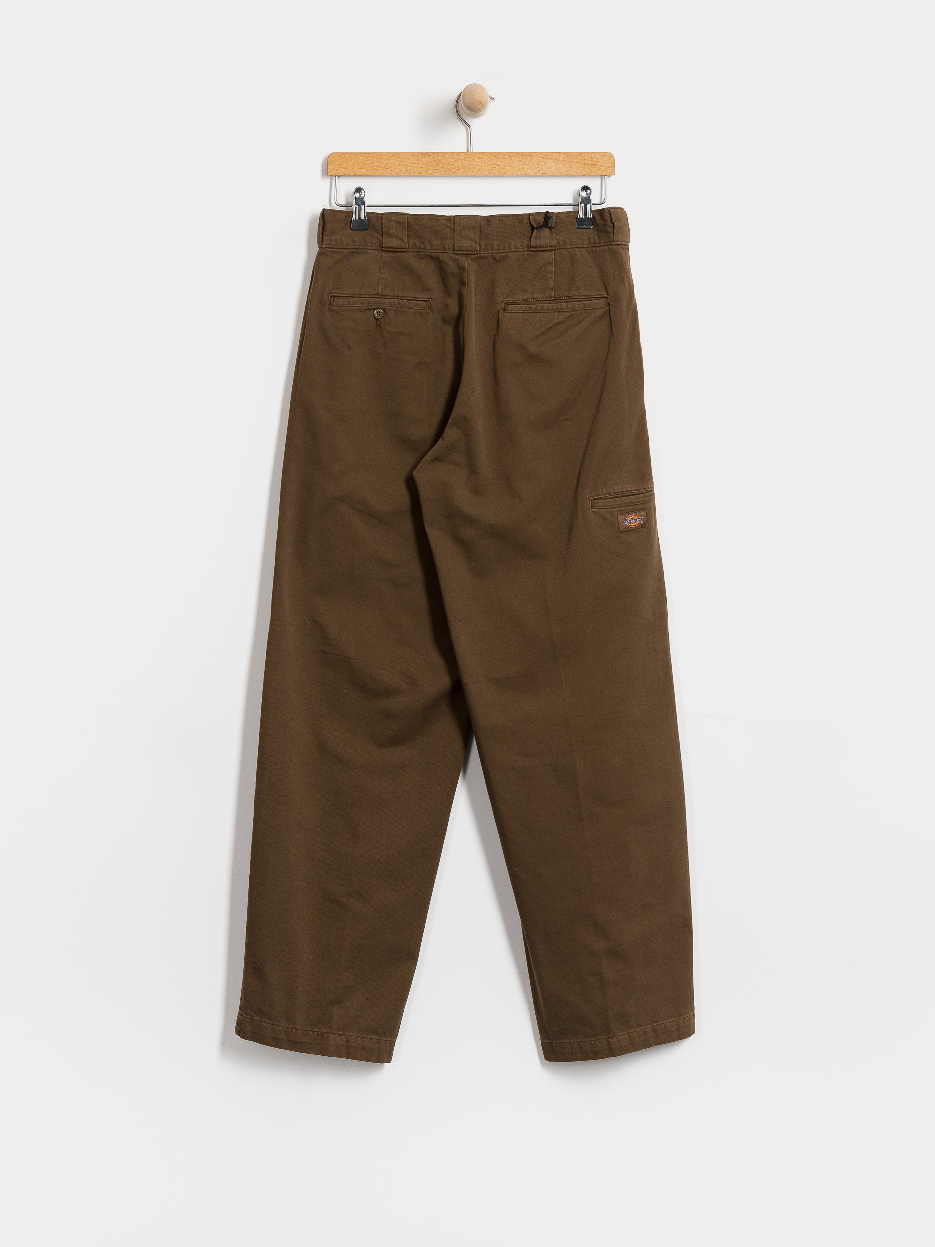 Nohavice Dickies 247 Loose Garment Dyed Work (timber brown)
