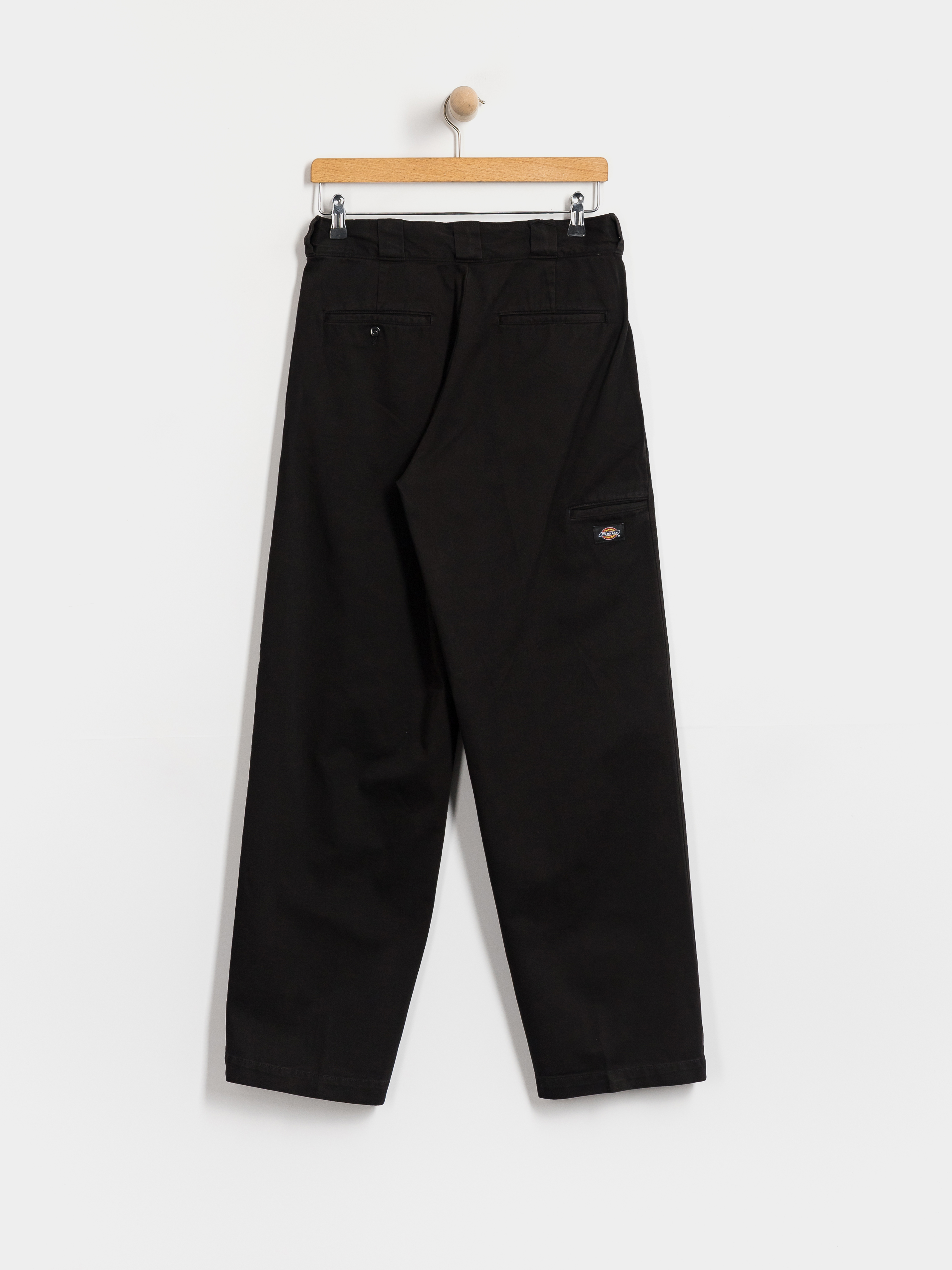 Nohavice Dickies 247 Loose Garment Dyed Work (black)