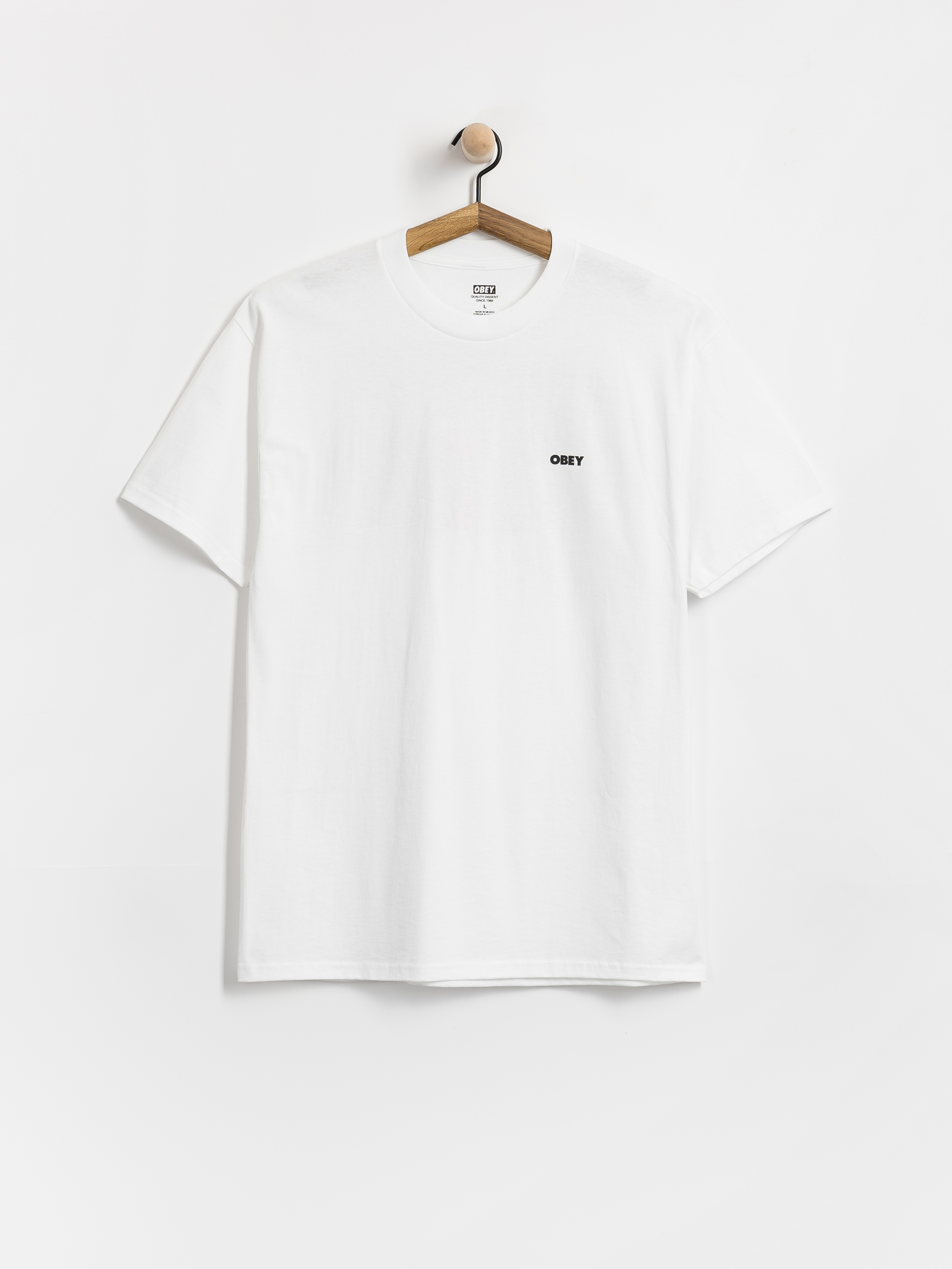 Tričko OBEY Always Watching (white)