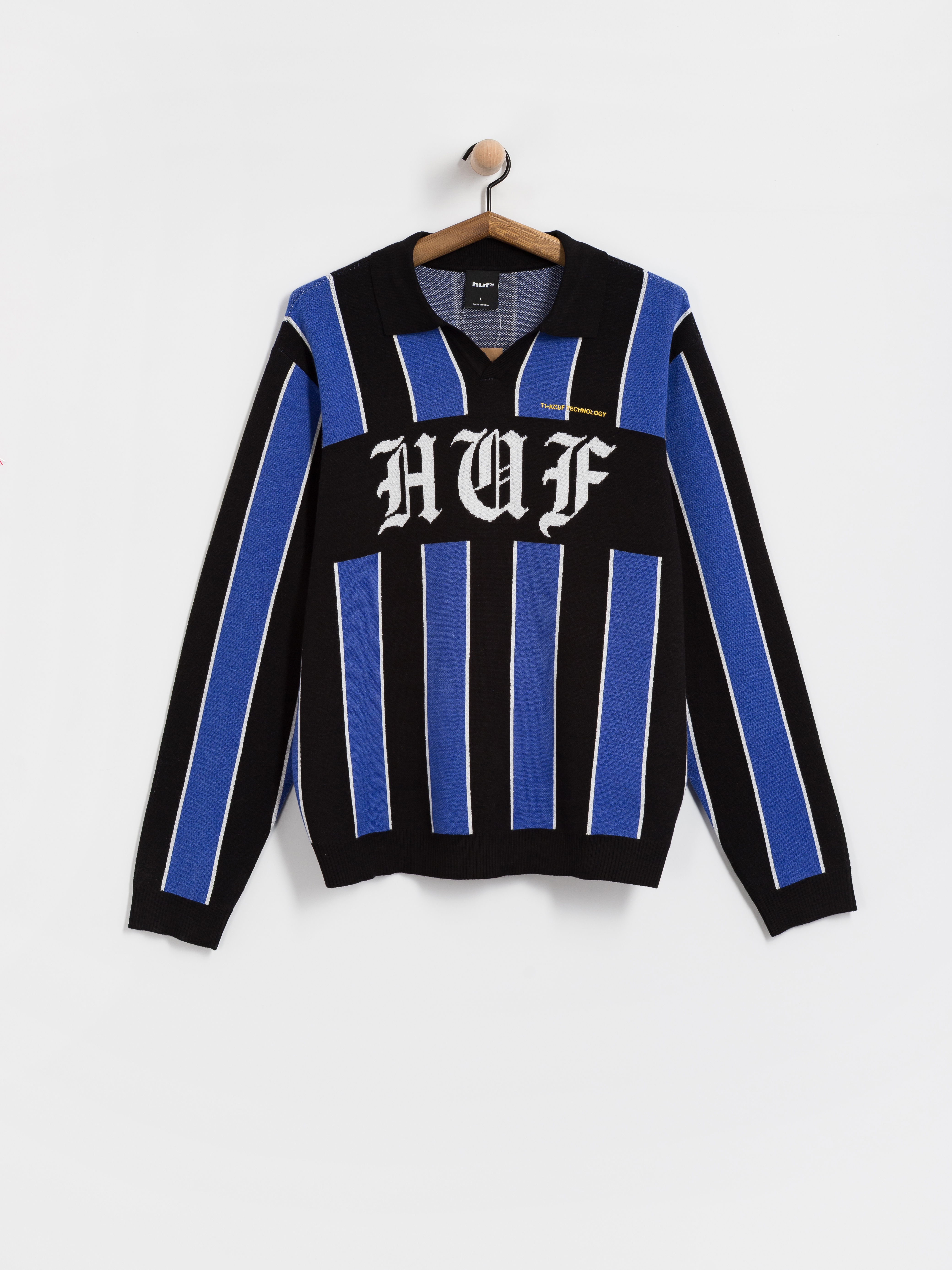 Sveter HUF Midfield Jersey (electric blue)