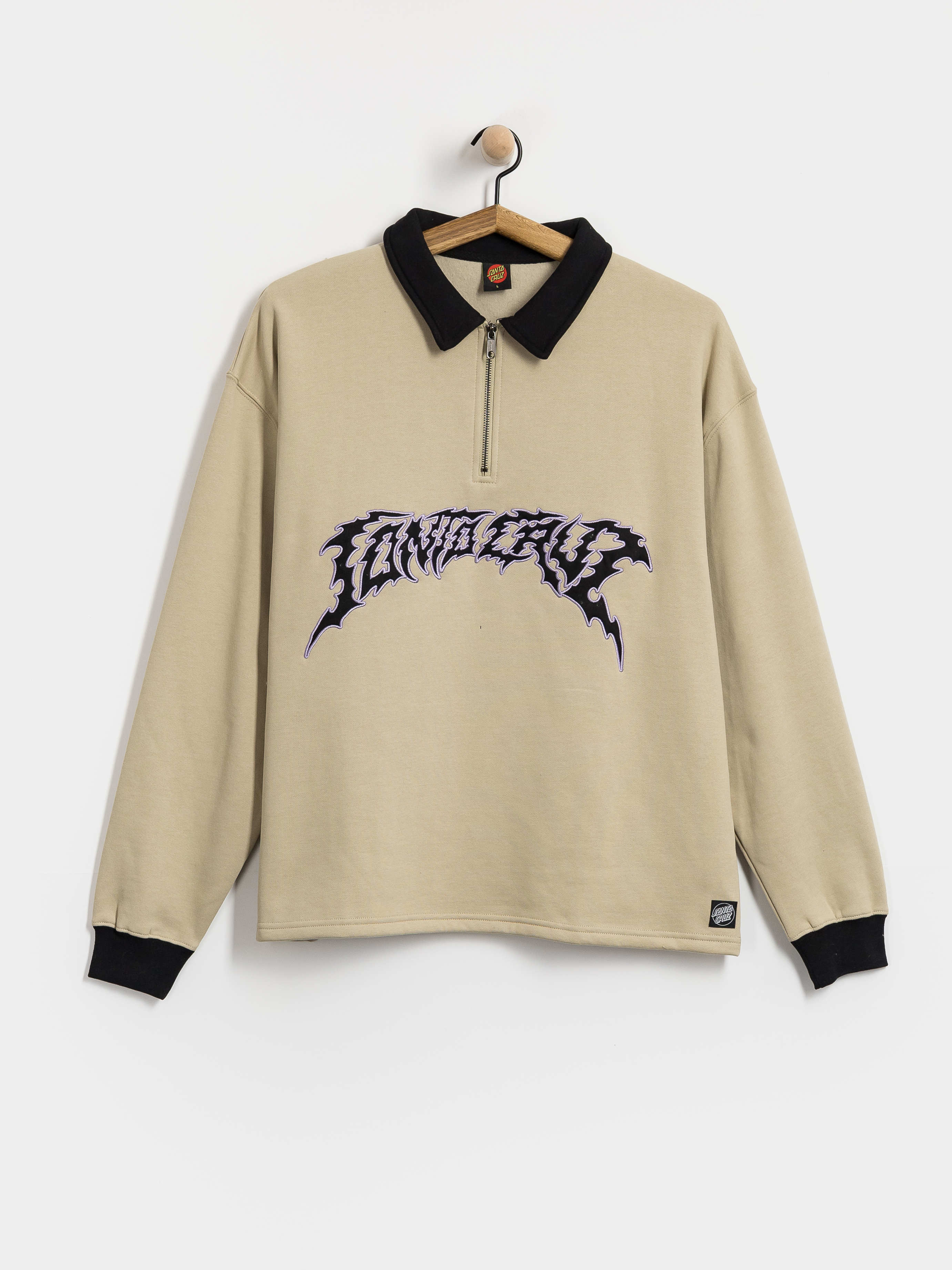 Mikina Santa Cruz Out Of Time Strip 1/4 Zip