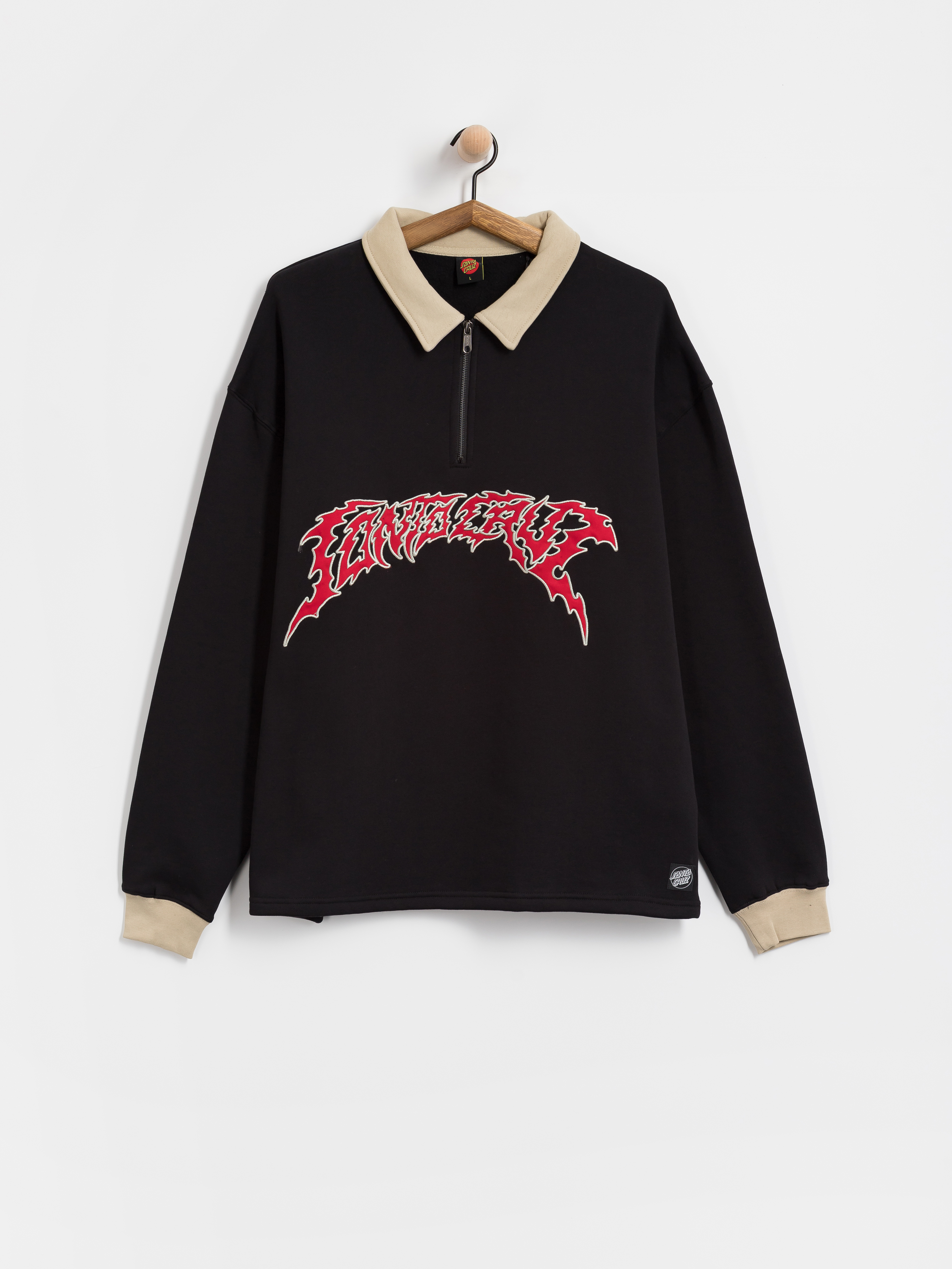 Mikina Santa Cruz Out Of Time Strip 1/4 Zip