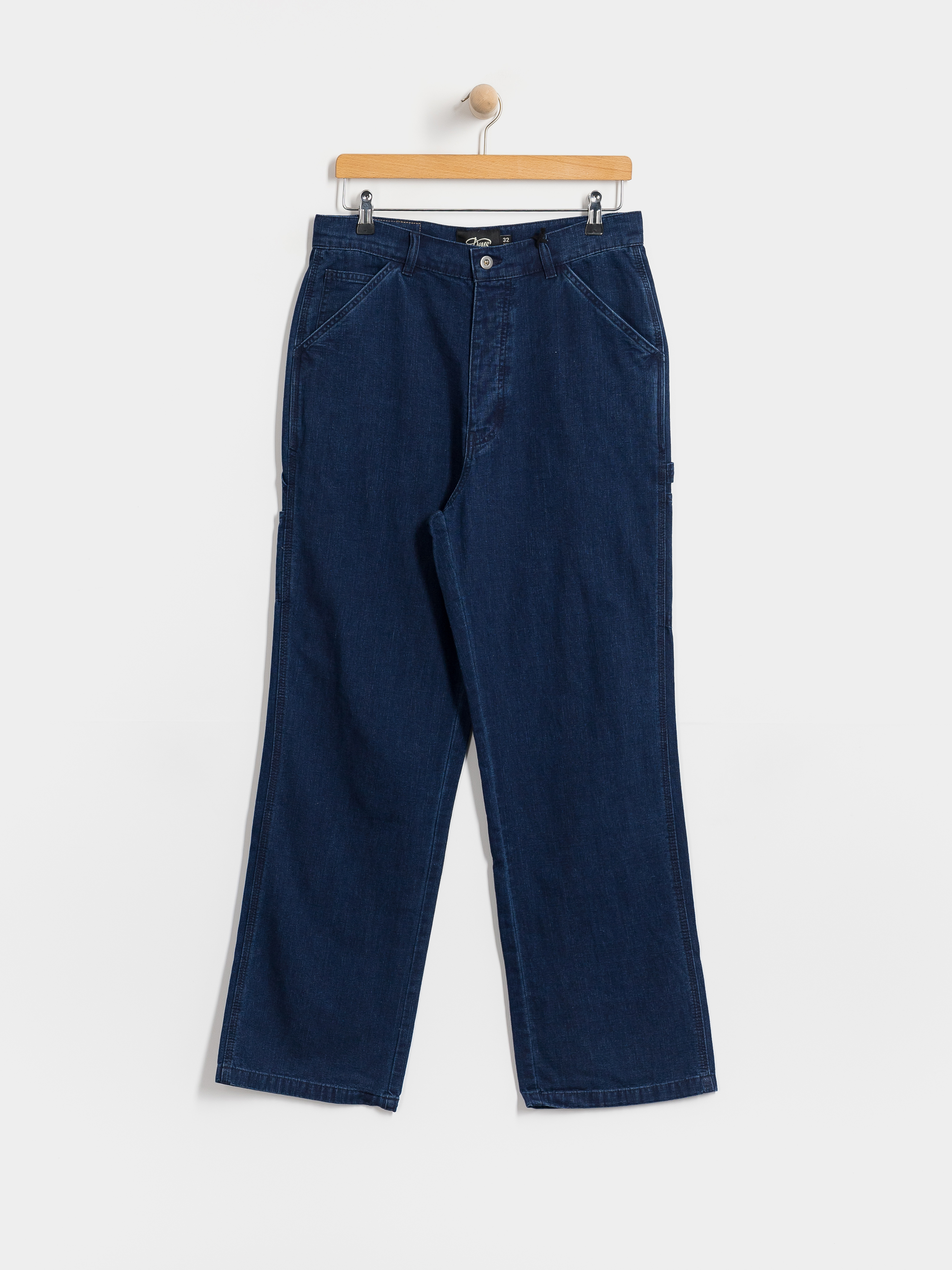 Nohavice Deus Ex Machina Big Fella Chambray (indigo)