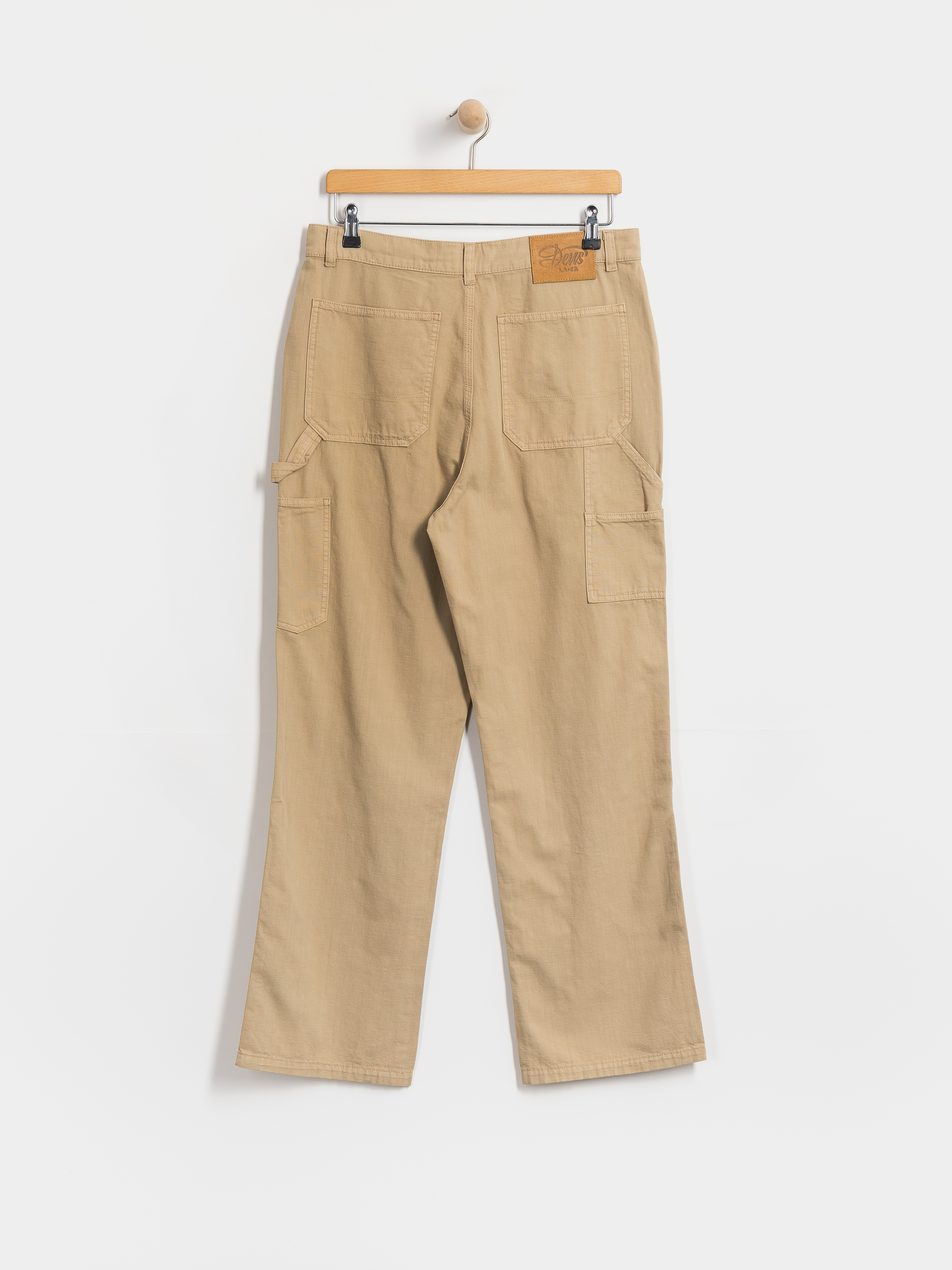 Nohavice Deus Ex Machina Big Fella Chambray (safari)