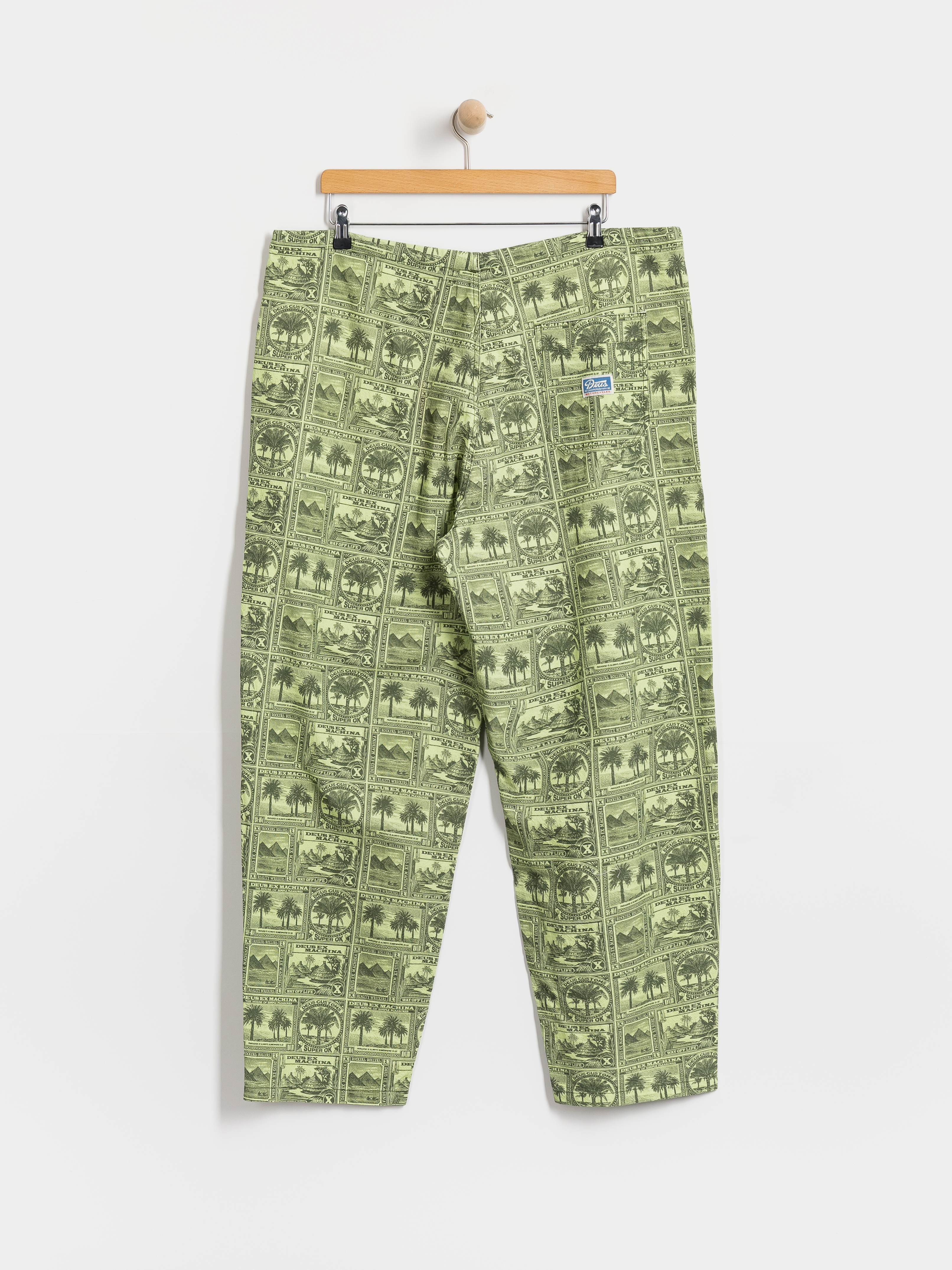 Nohavice Deus Ex Machina Mail Man (green)