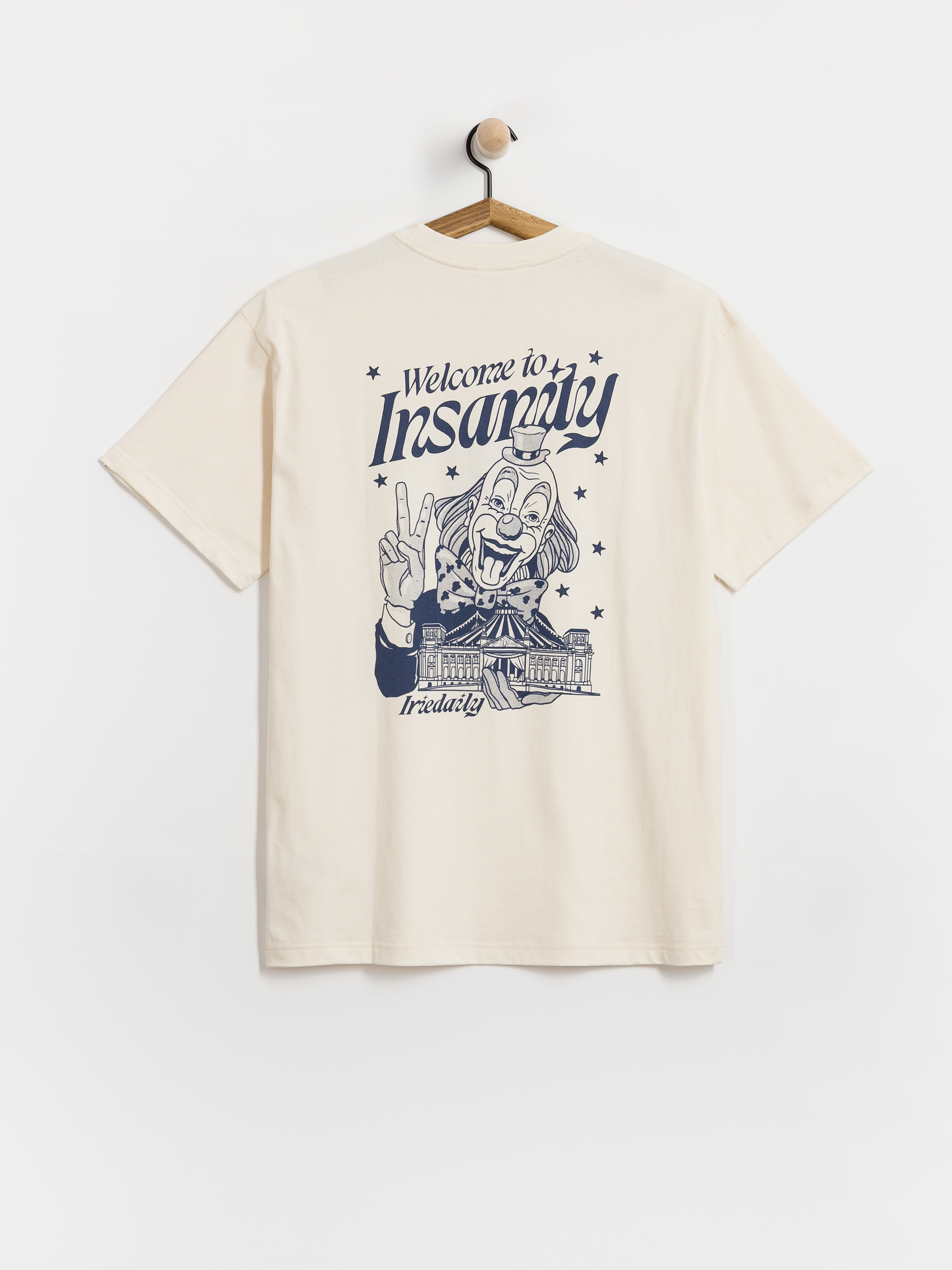 Tričko Iriedaily Clownsanity (undyed)