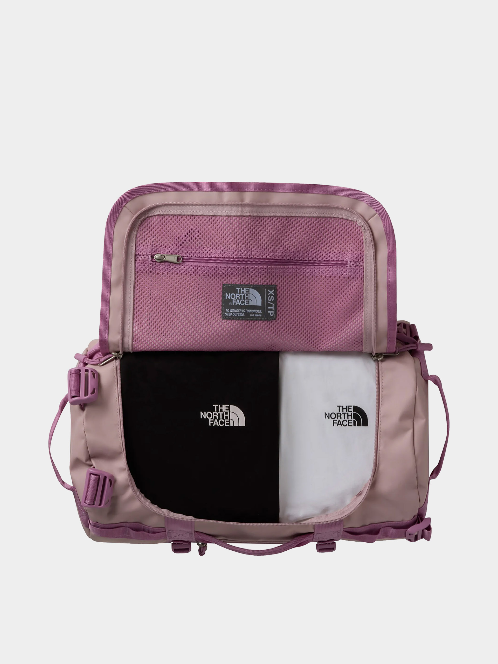 Taška The North Face Base Camp Duffel XS (metal pink/hush)