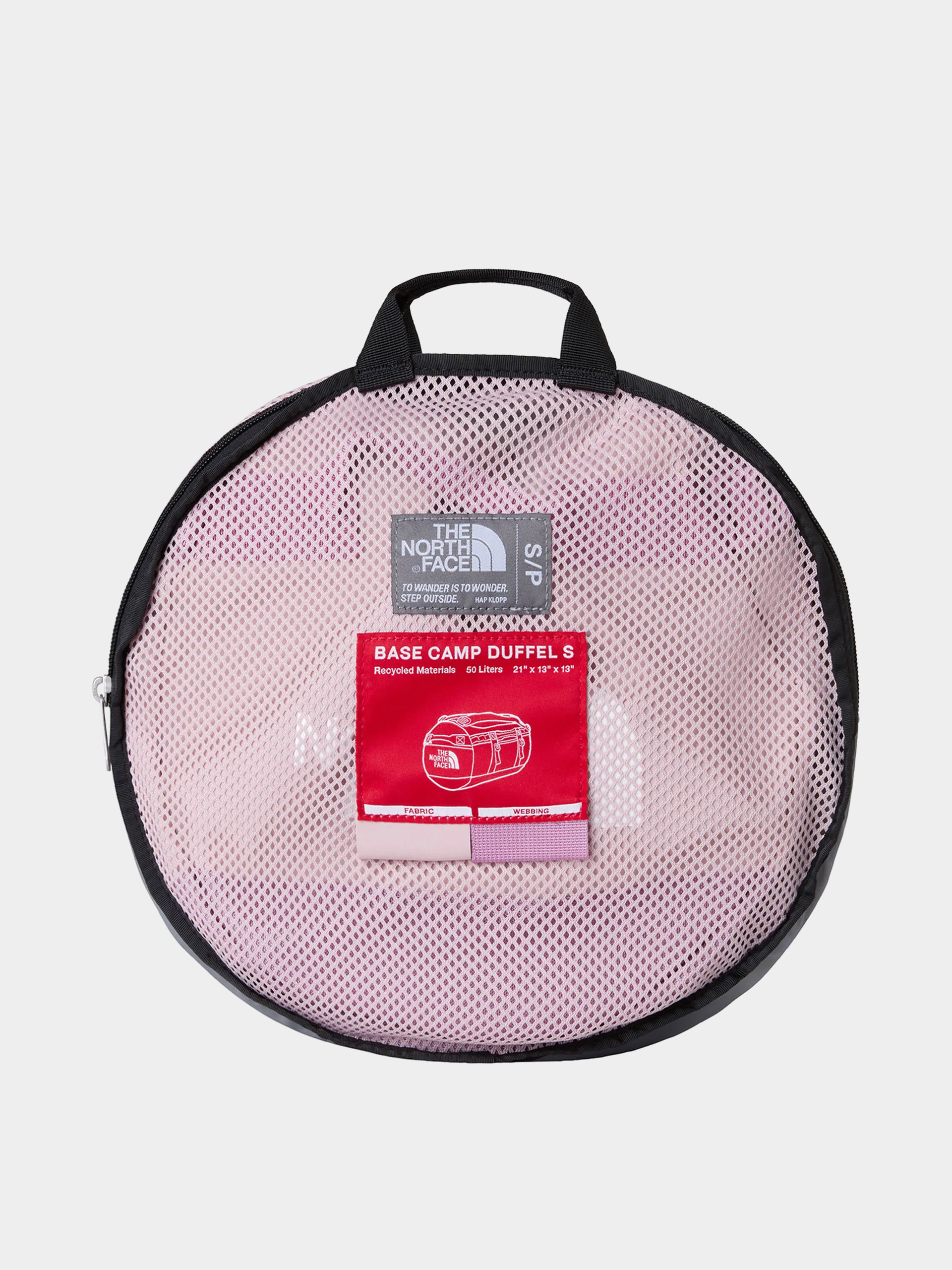 Taška The North Face Base Camp Duffel S (metal pink/hush)
