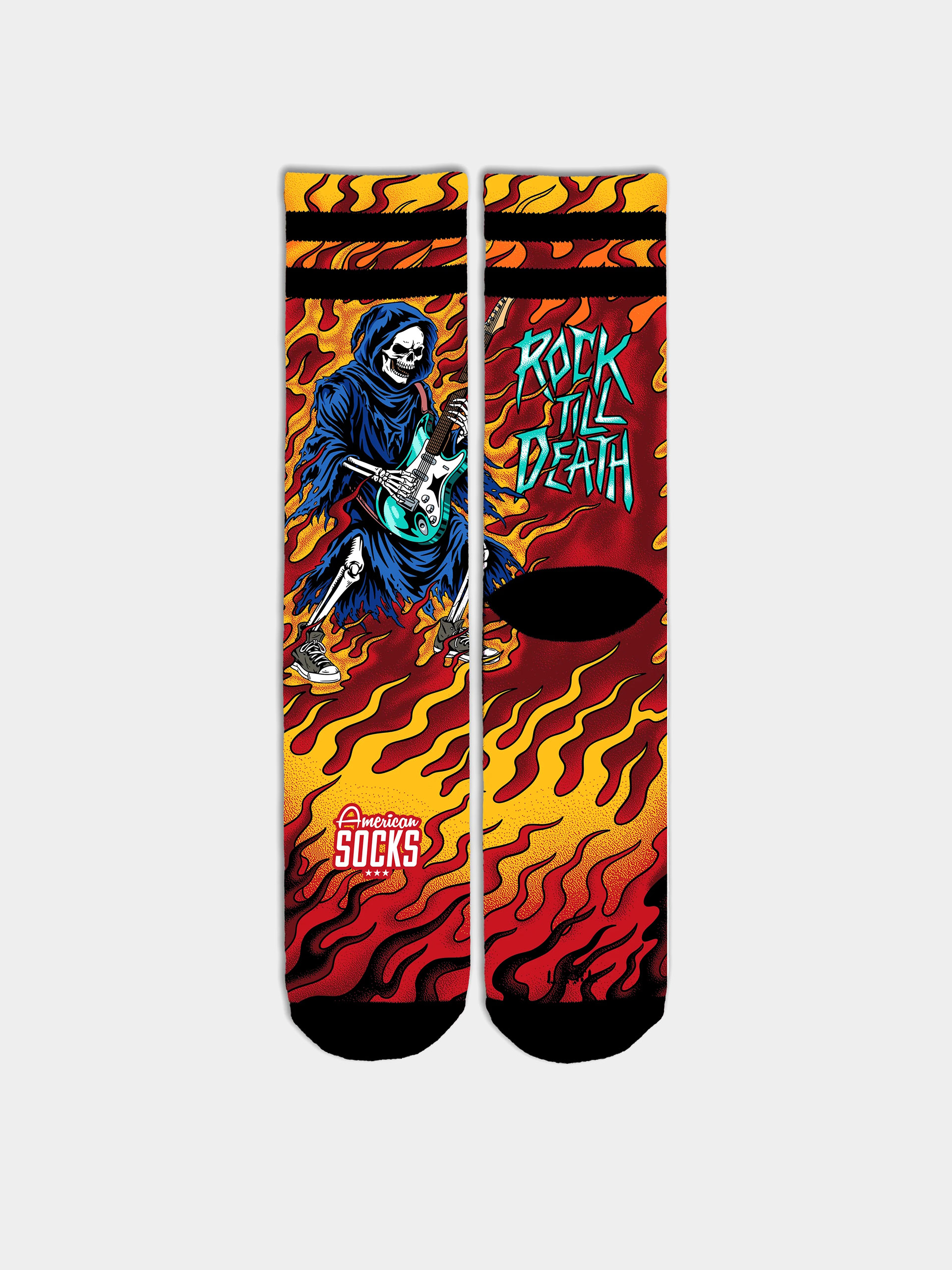 Ponožky American Socks Rock till death