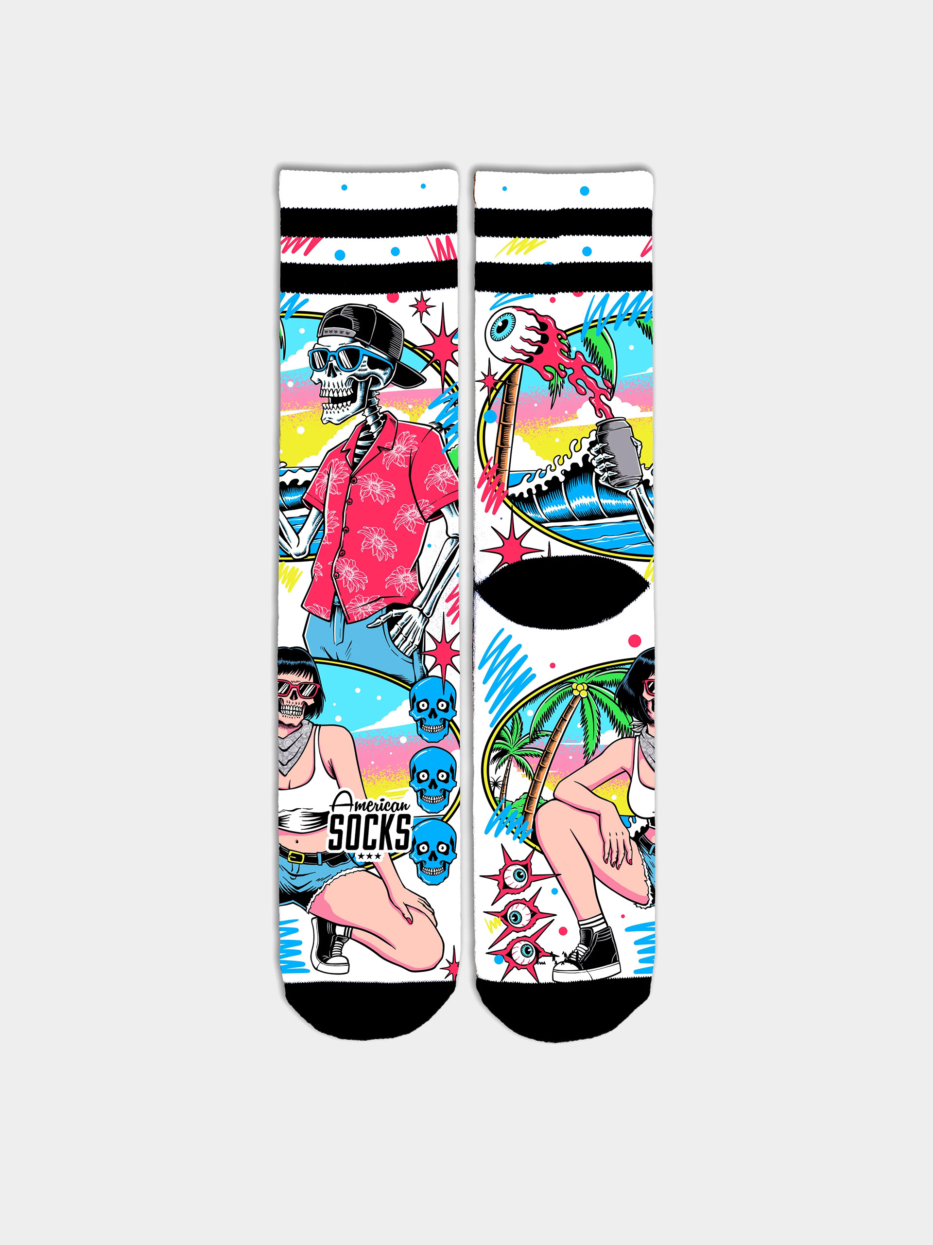 Ponožky American Socks Neon Paradise