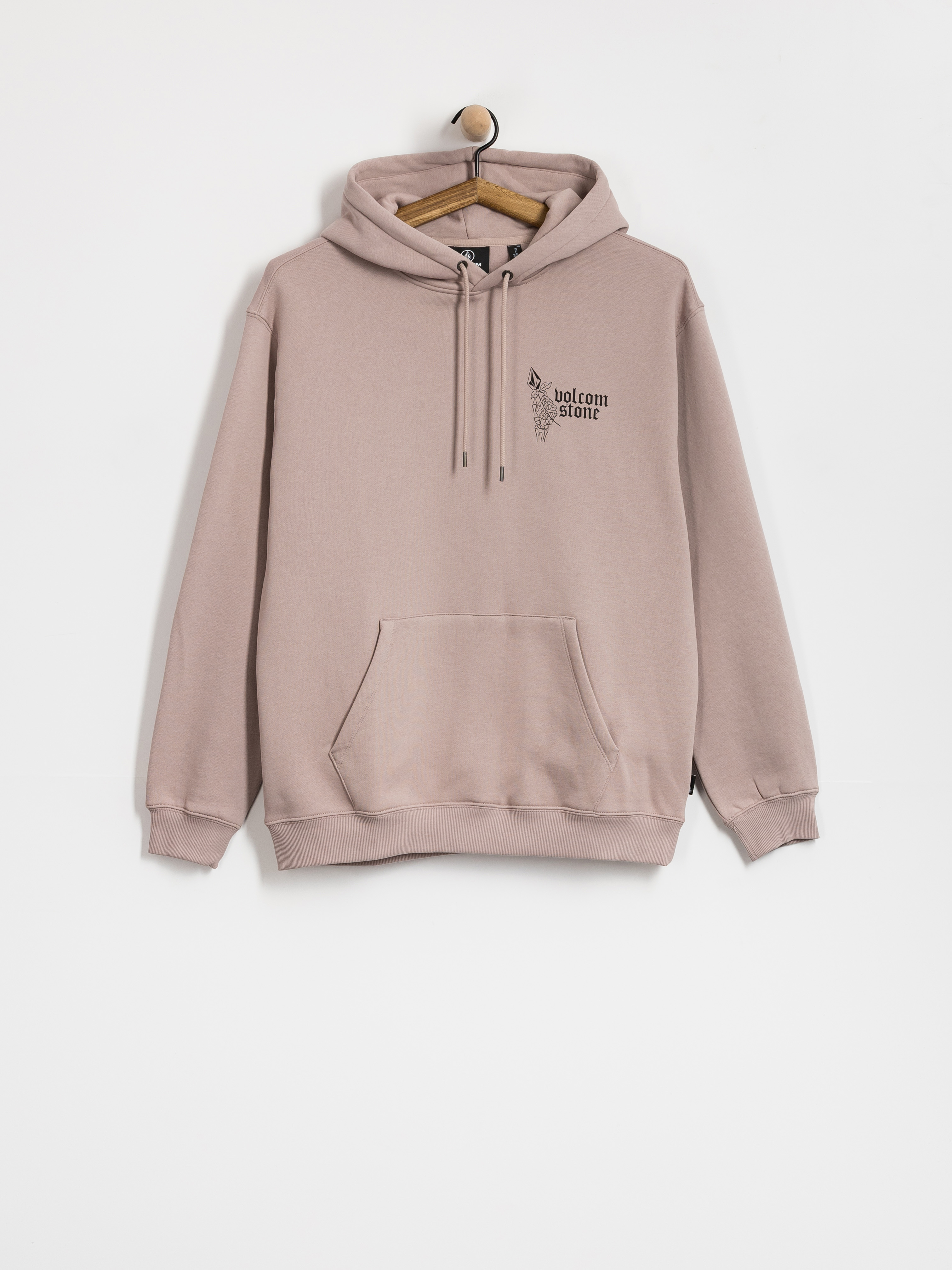 Mikina s kapucňou Volcom Watanite HD (bark brown)