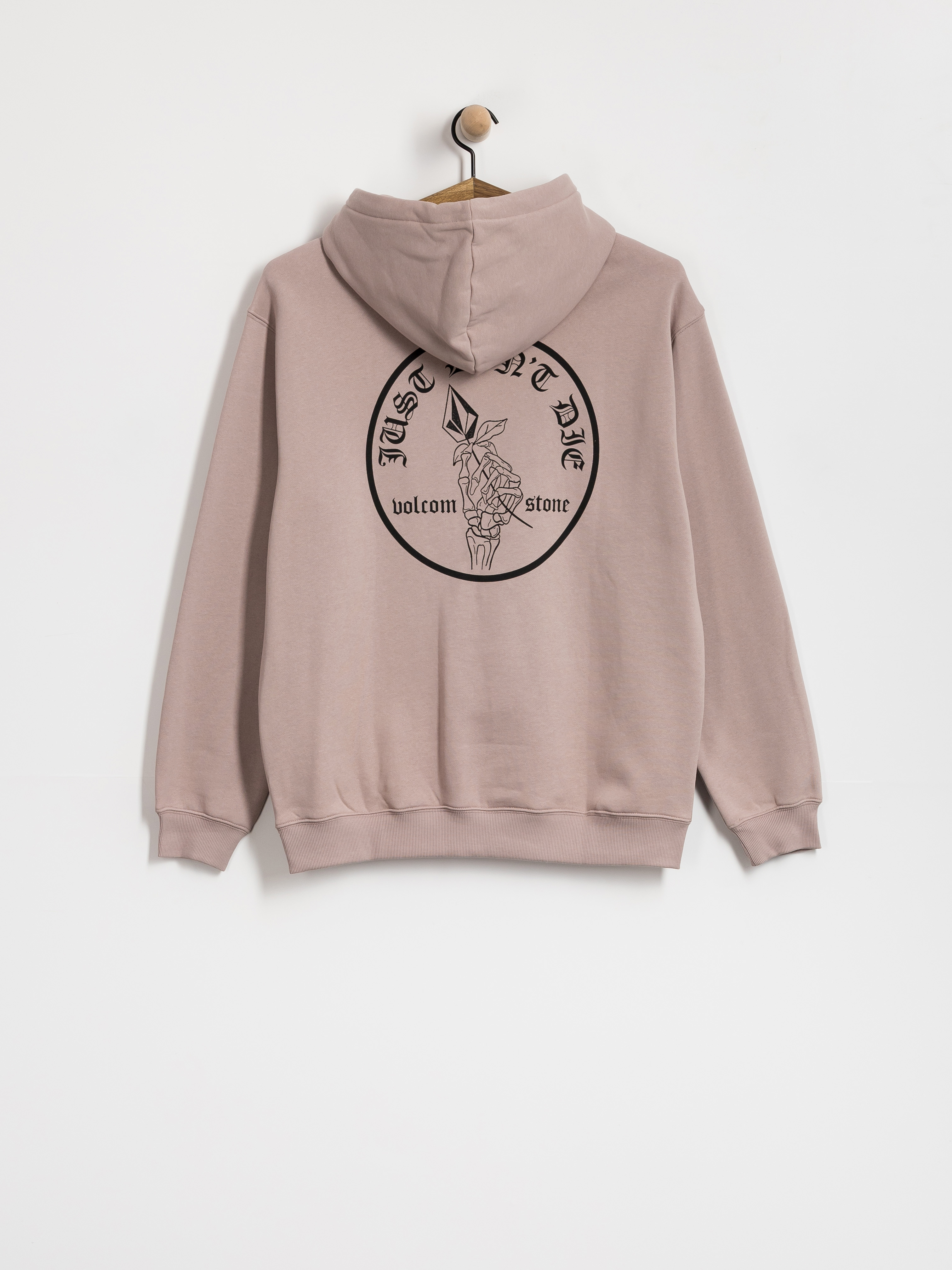 Mikina s kapucňou Volcom Watanite HD (bark brown)