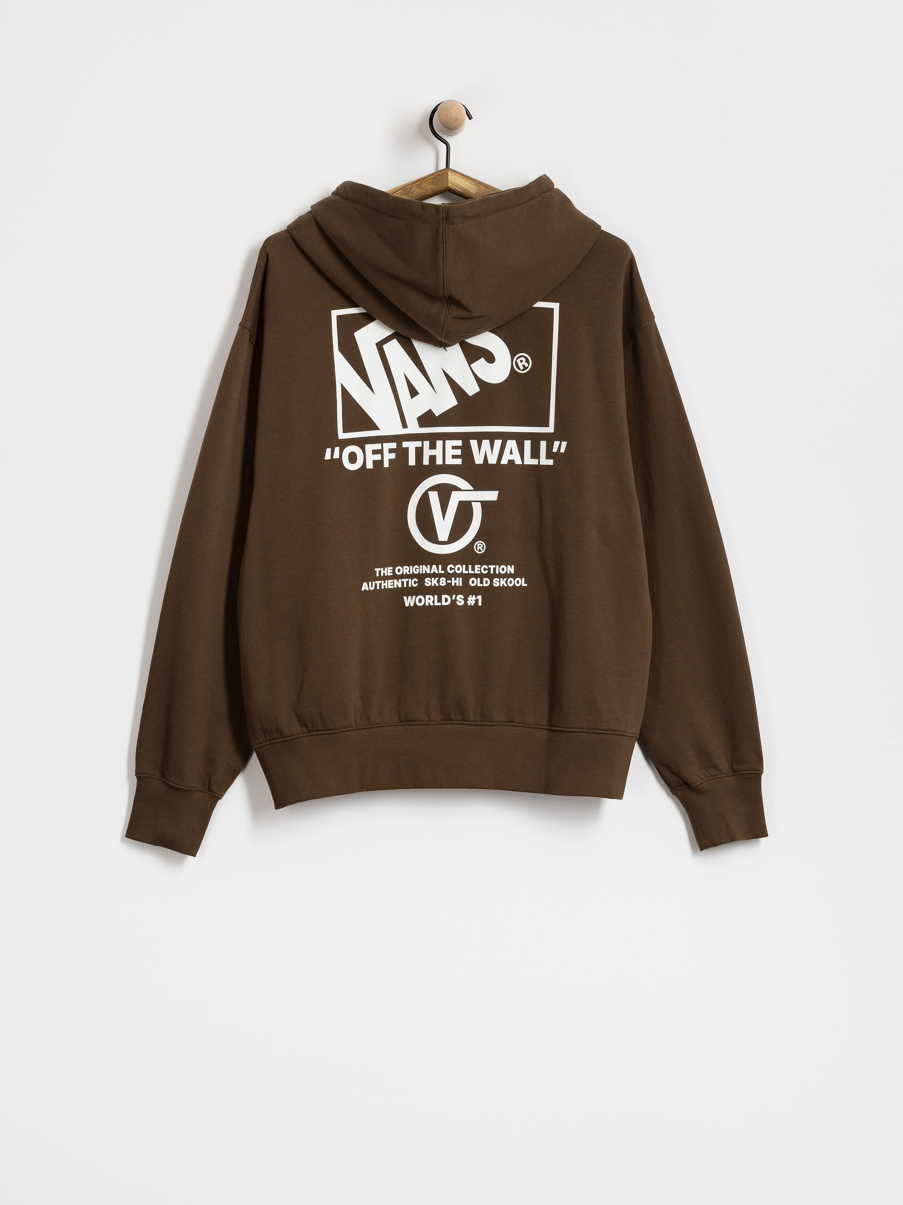 Mikina s kapucňou Vans Stacked Hi HD