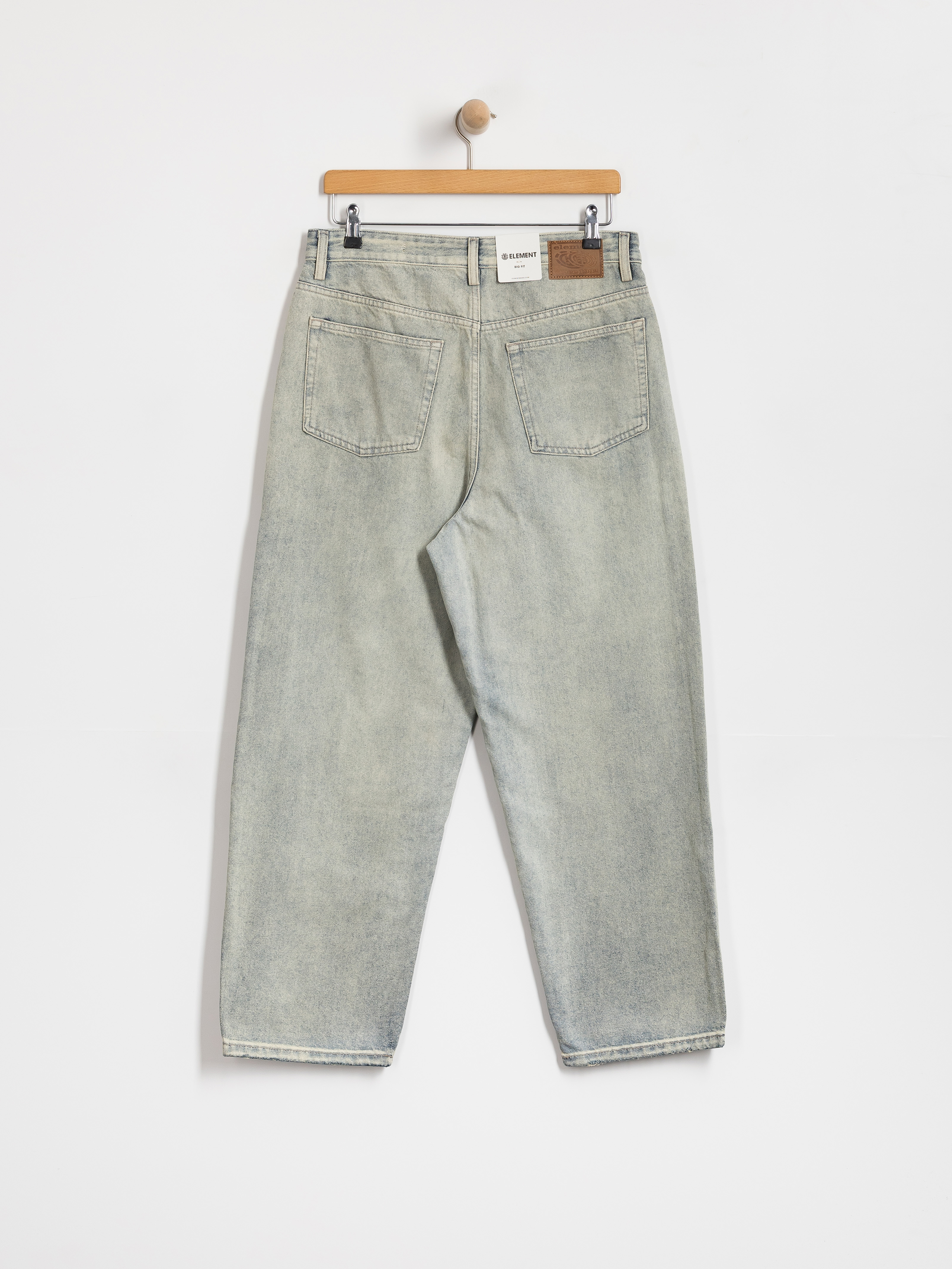 Nohavice Element Big 5 Denim (ash bleach wash)