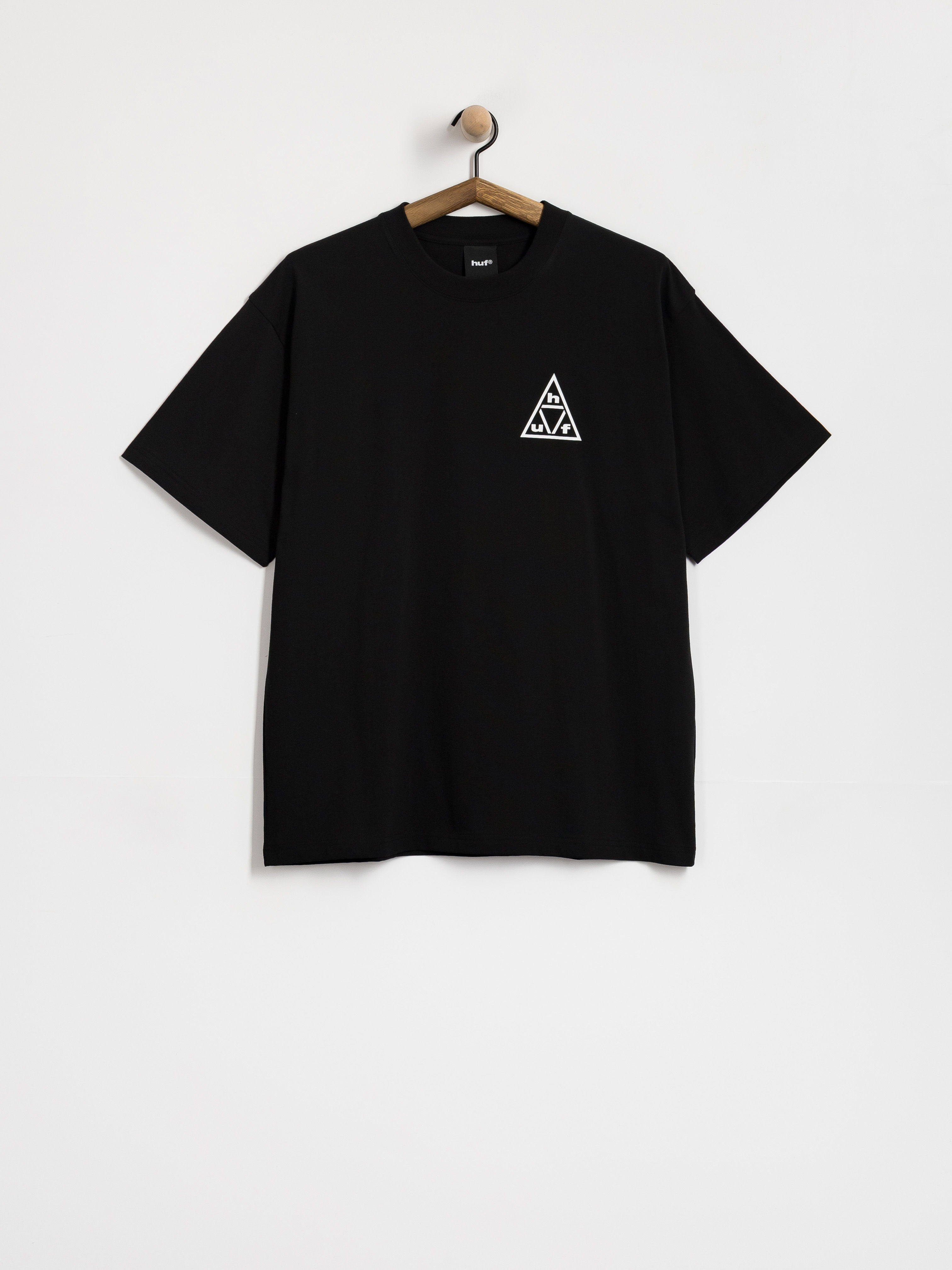 Tričko HUF Triple Triangle (black/white)