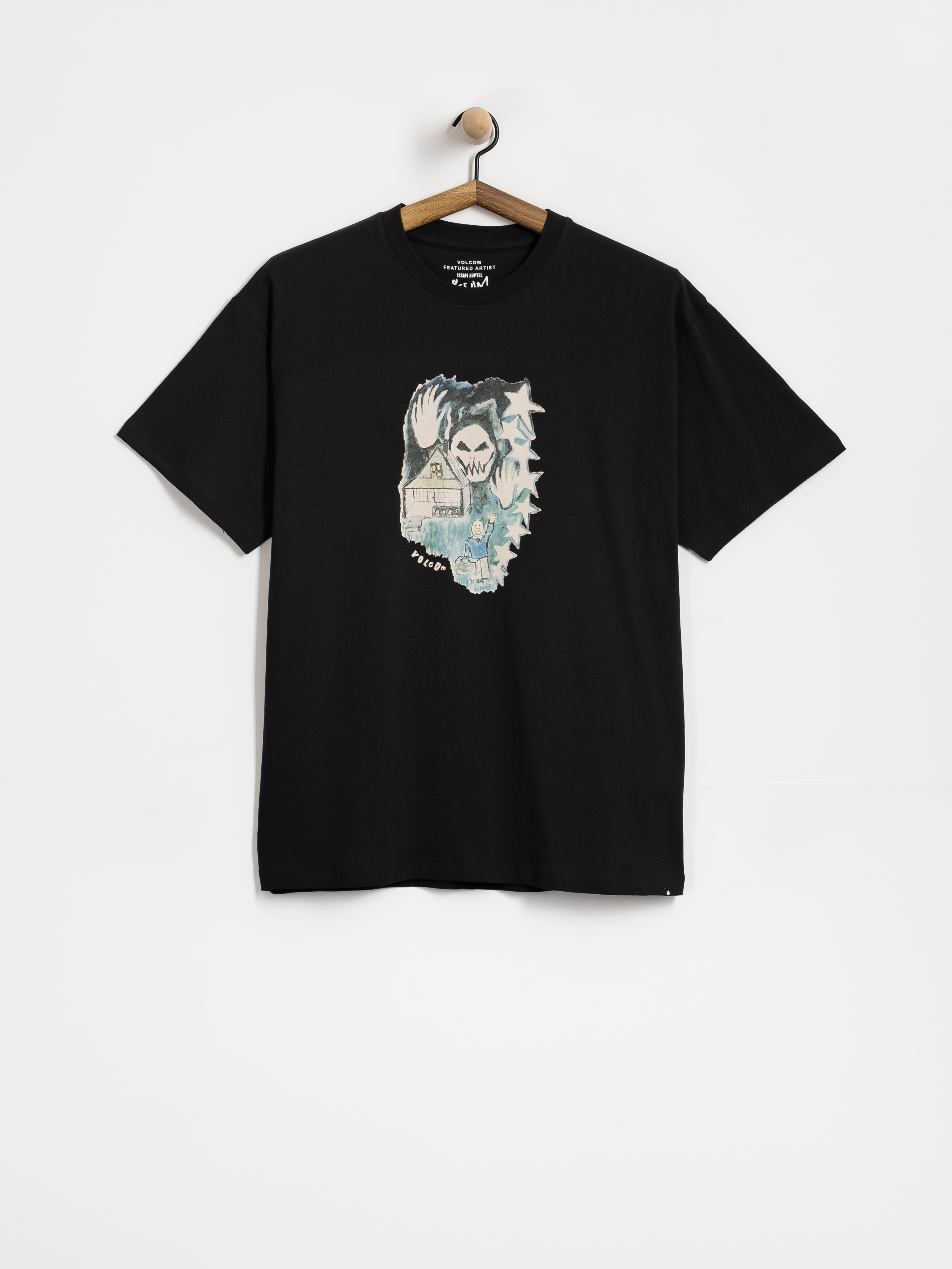 Tričko Volcom Fa Issam Auptel Lse (black)