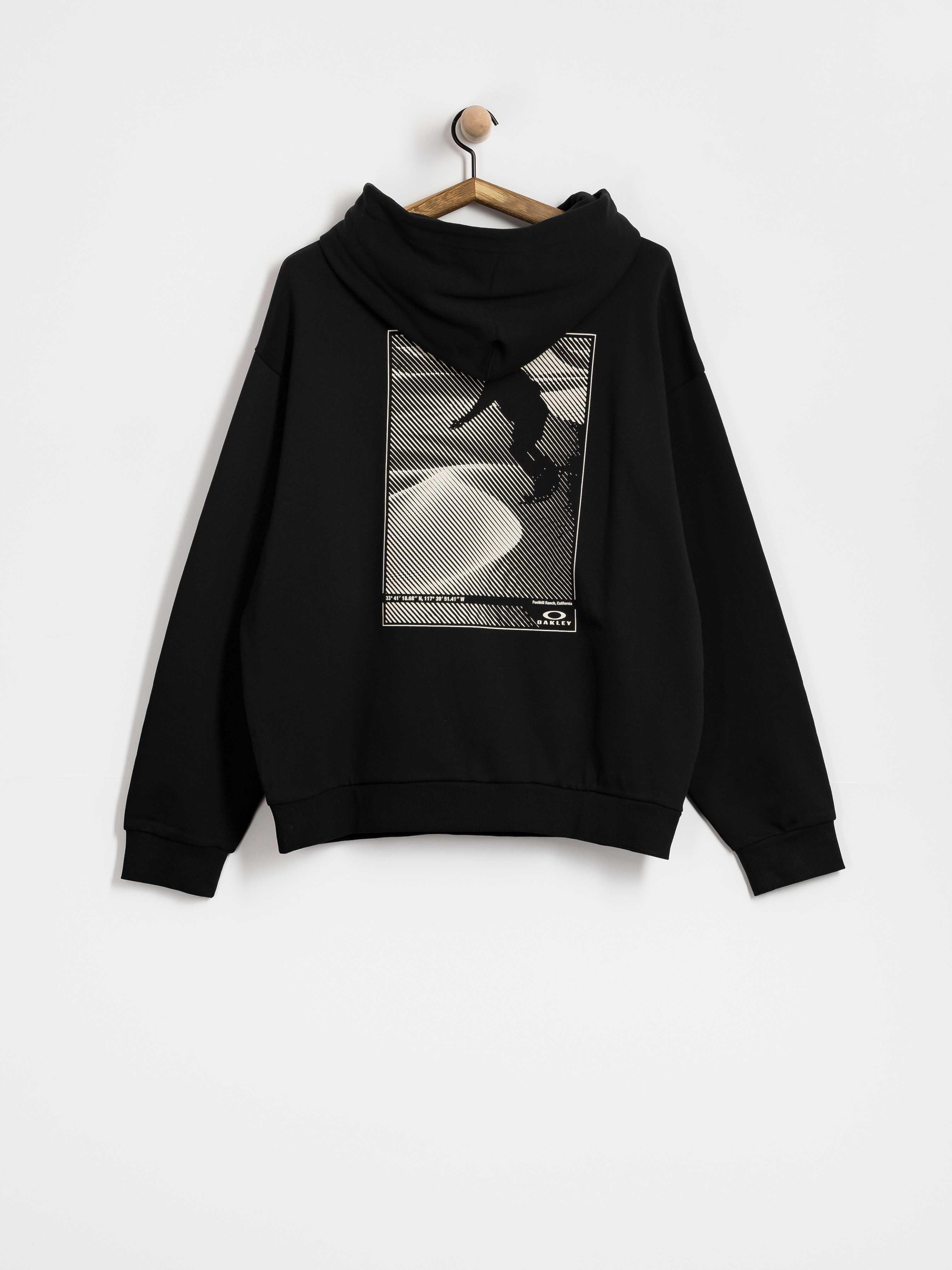 Mikina s kapucu0148ou Oakley Sandboard HD (pitch black)