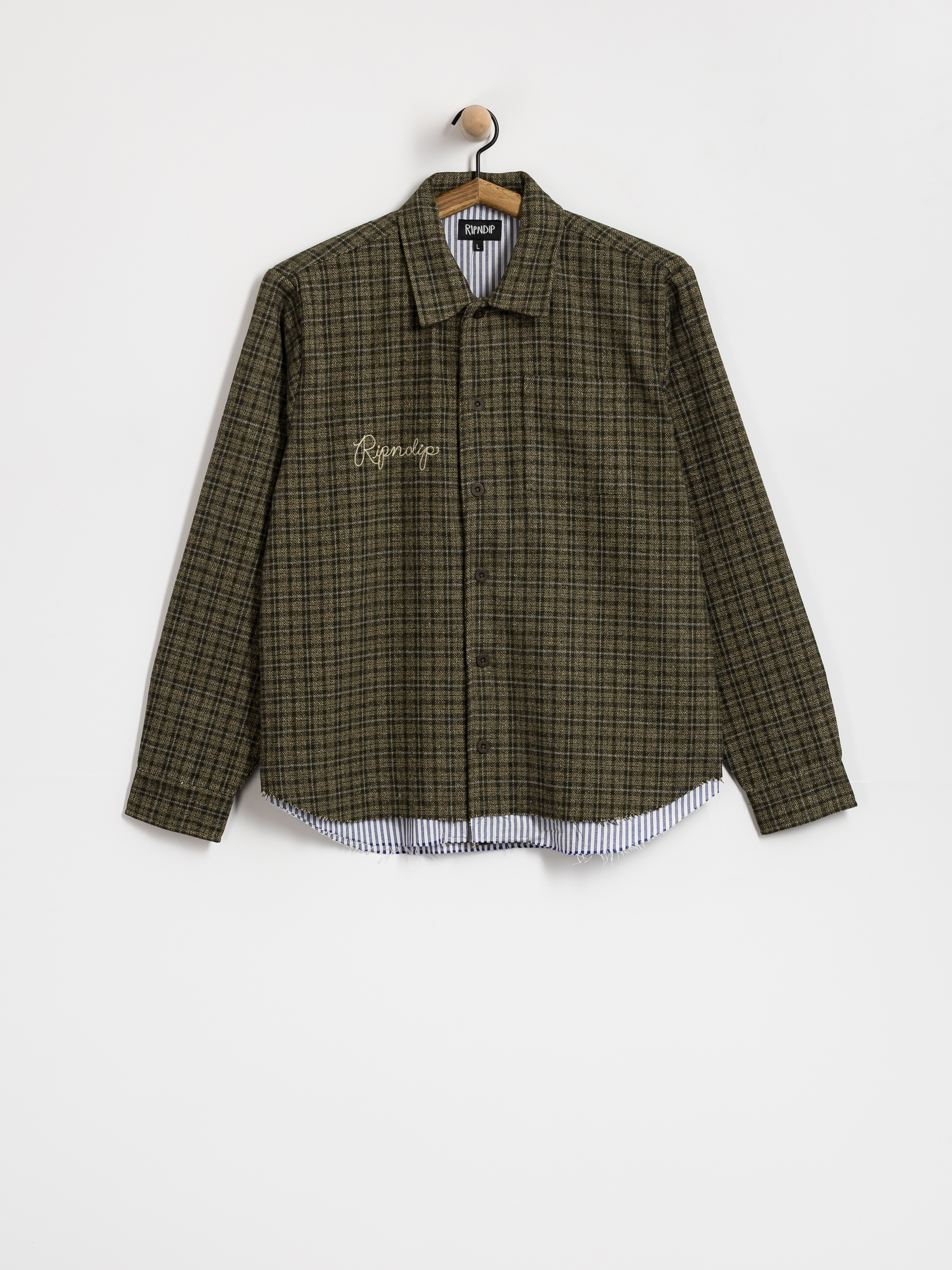 Bunda RipNDip Where The Flowers Bloom Flannel (olive)