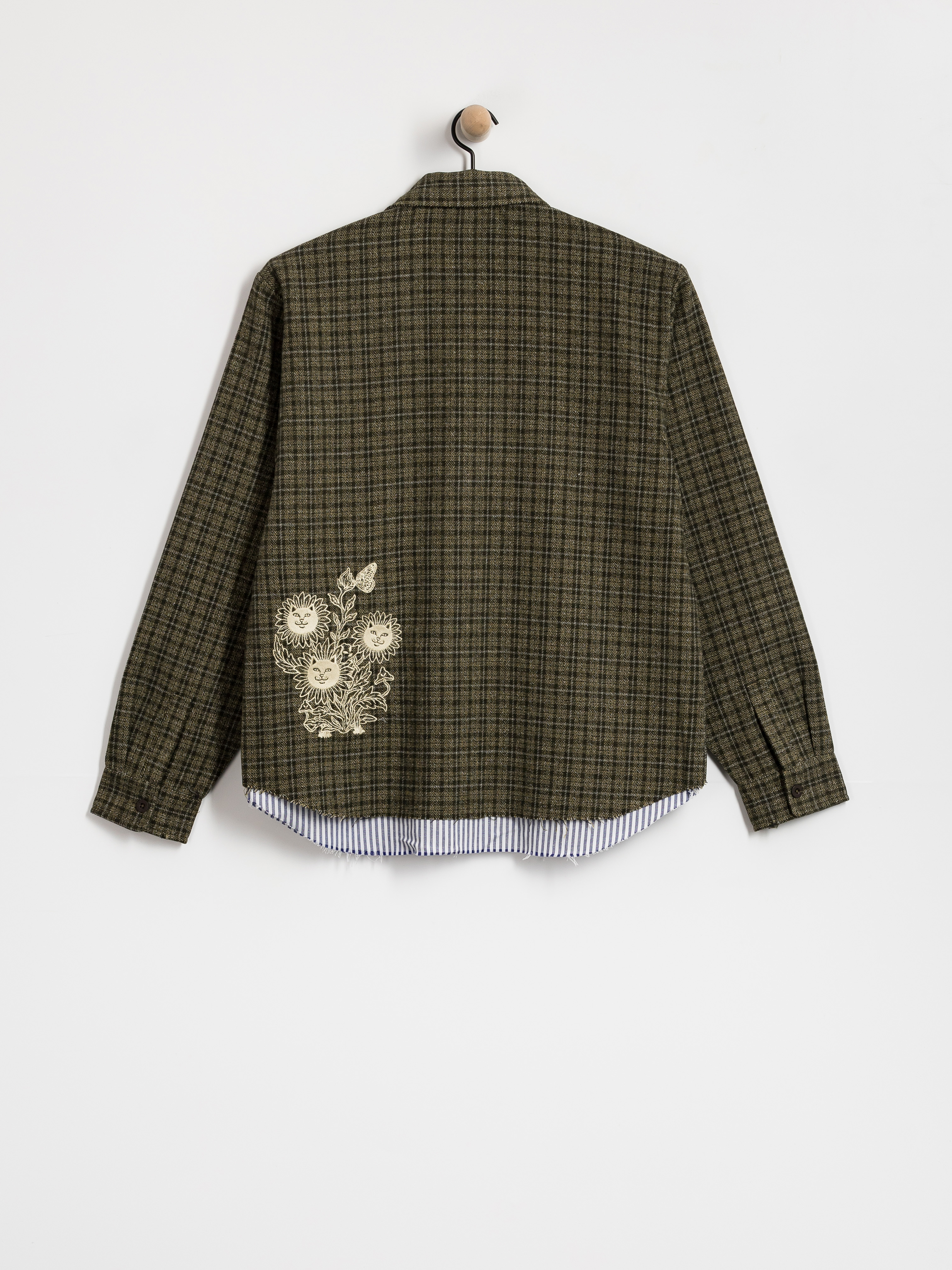 Bunda RipNDip Where The Flowers Bloom Flannel (olive)