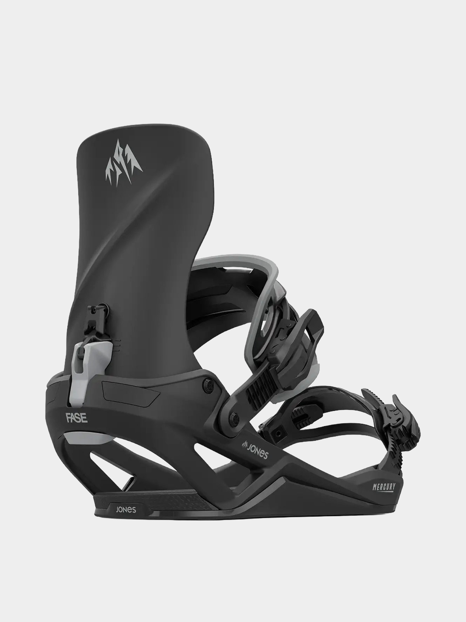 Snowboardovu00e9 viazanie Jones Snowboards Mercury Fase (stealth black)