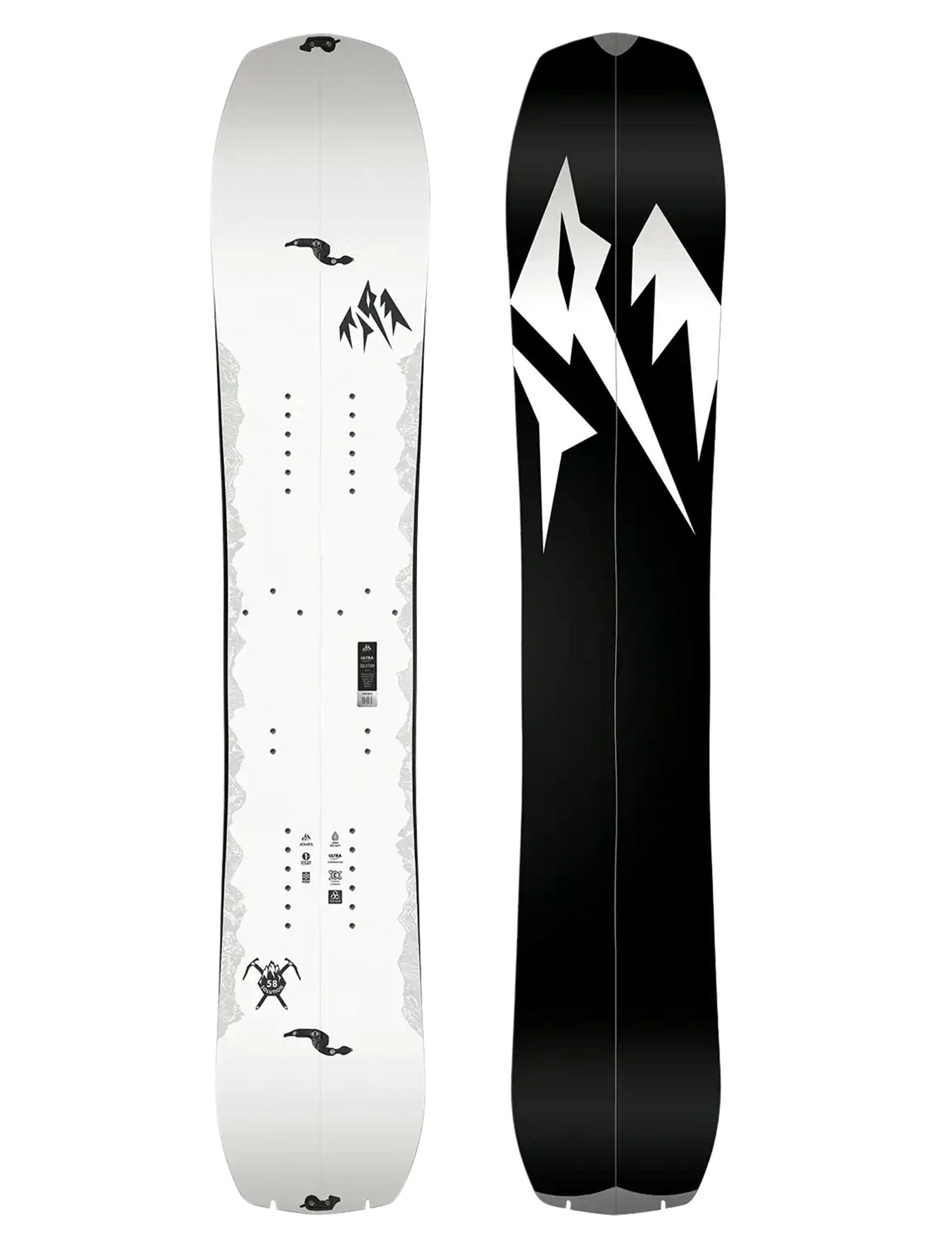 Pánska Snowboard Jones Snowboards Spl Ultralight Solution Splitboard (white)