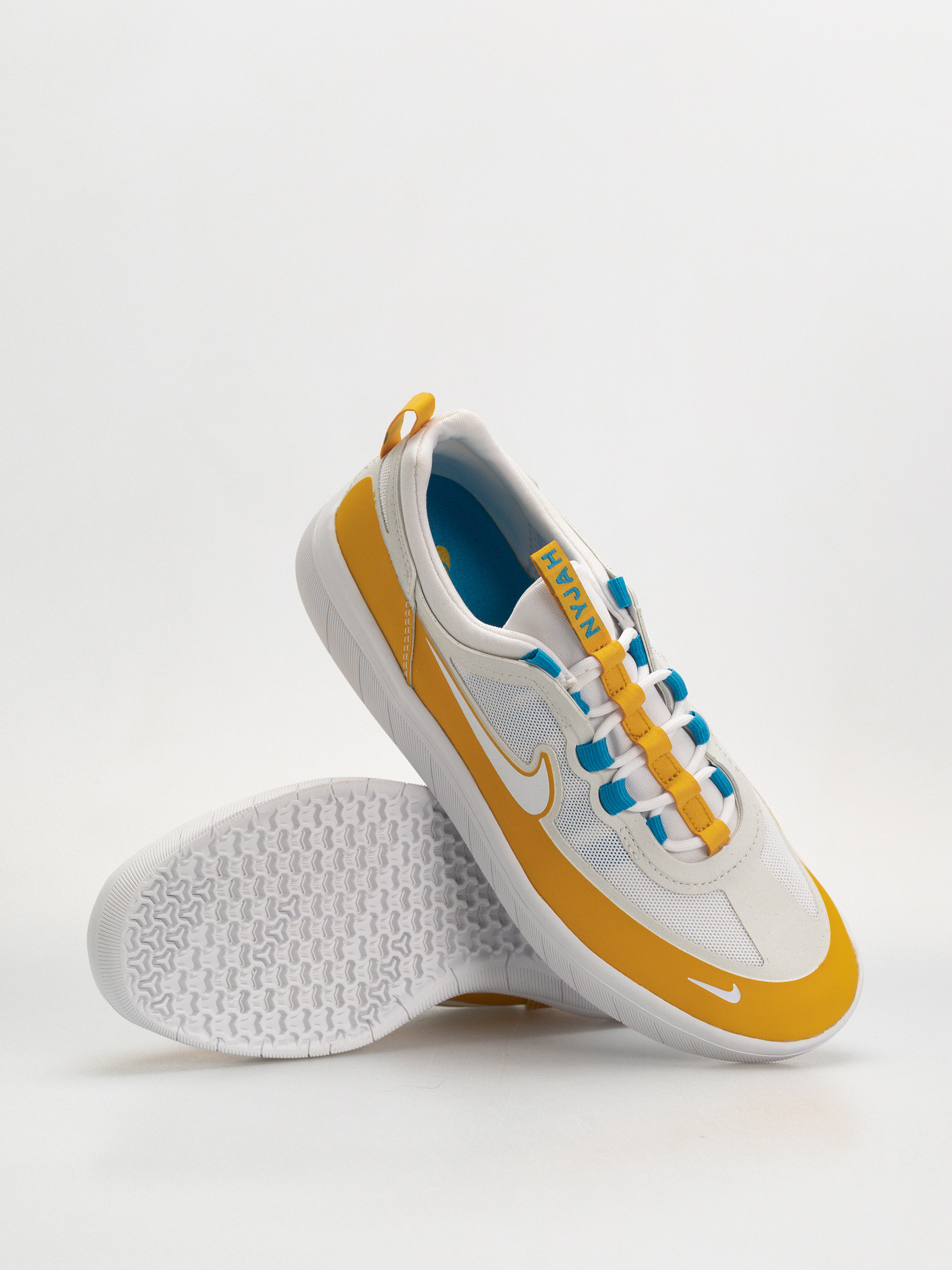 Topánky Nike SB Nyjah Free 2 (dark sulfur/white laser blue)