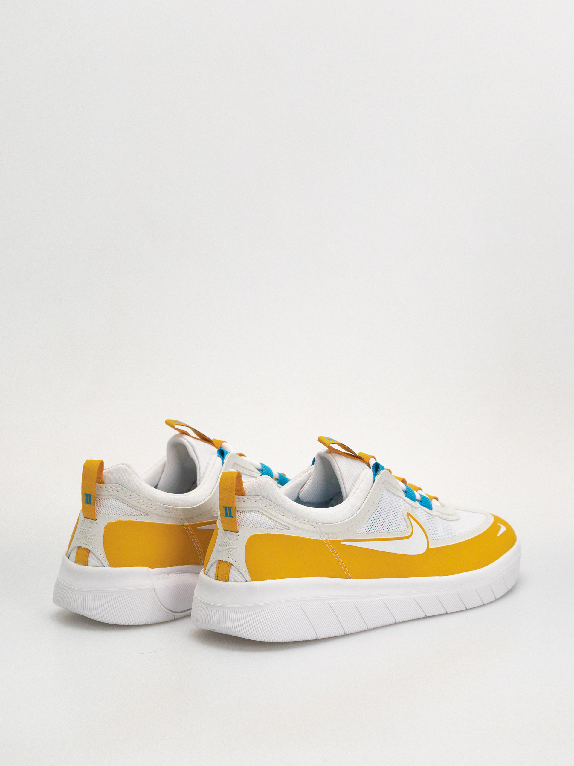Topánky Nike SB Nyjah Free 2 (dark sulfur/white laser blue)