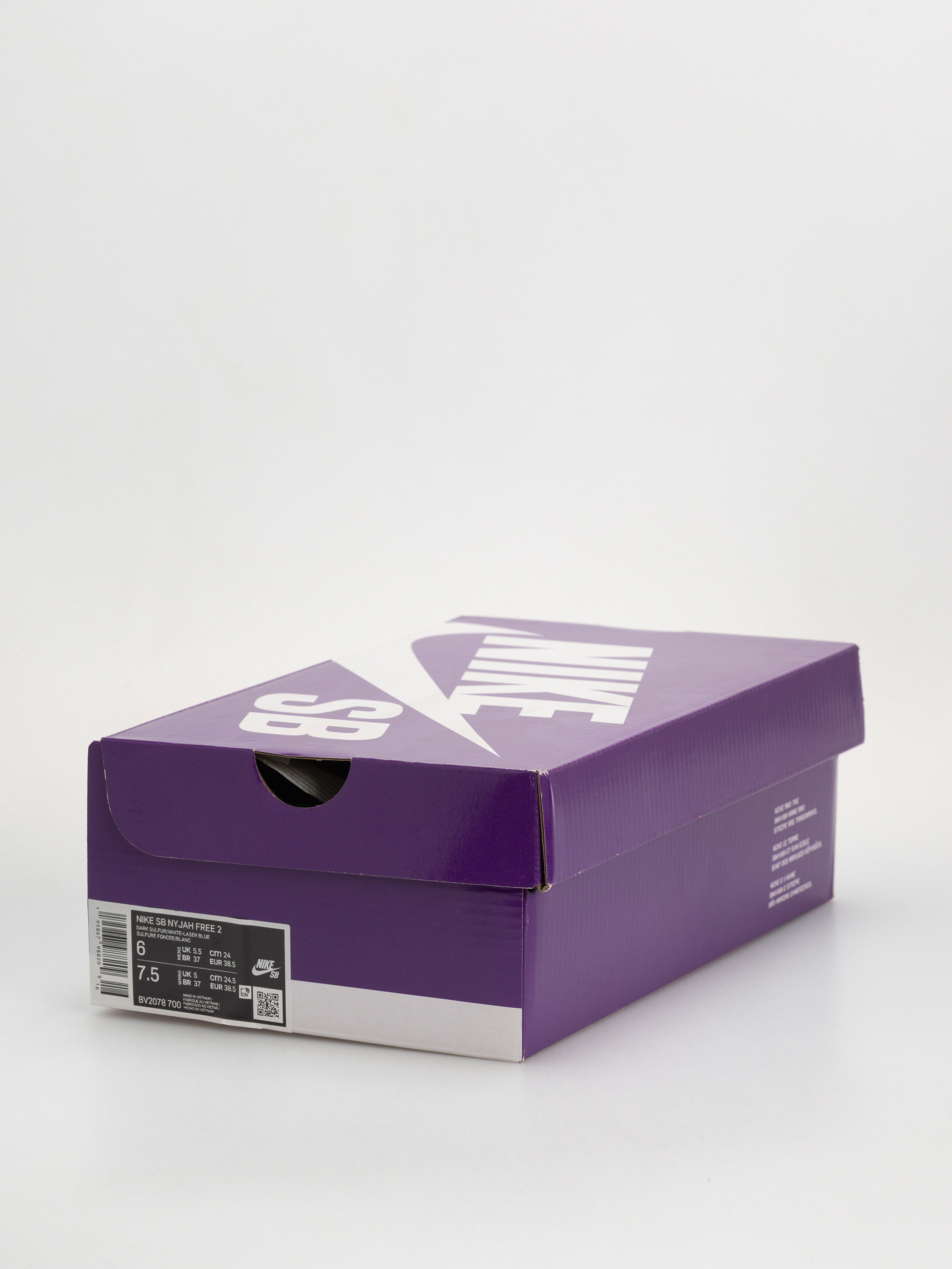 Topánky Nike SB Nyjah Free 2 (dark sulfur/white laser blue)