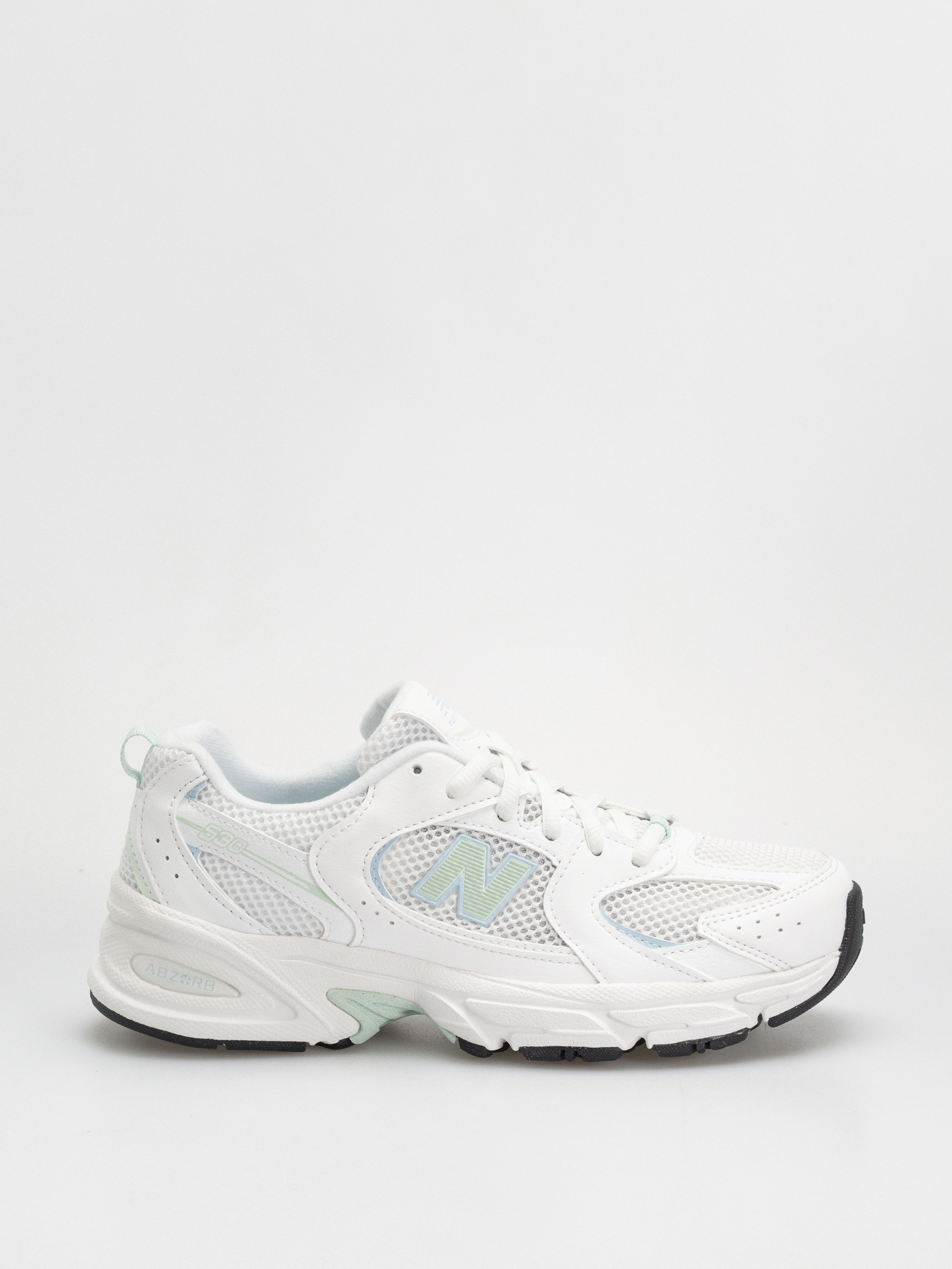 Topu00e1nky New Balance 530 JR (103 white/cosmic jade)