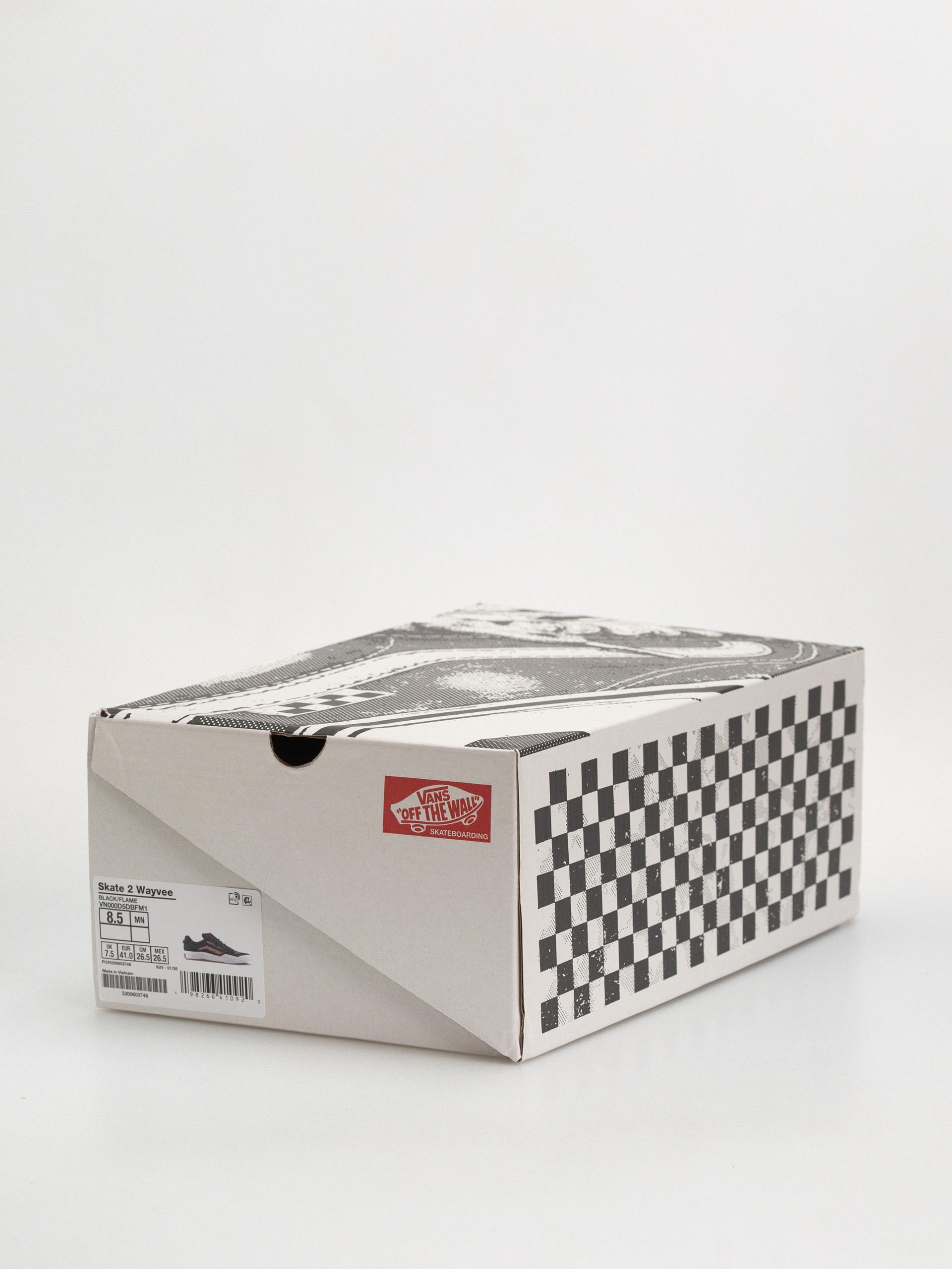 Topánky Vans Skate 2 Wayvee (black/flame)