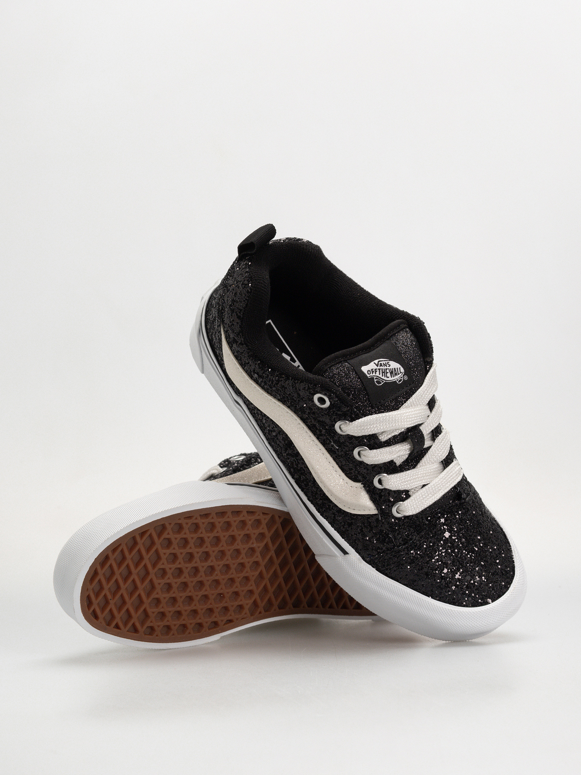 Topánky Vans Knu Skool (gltr black/white)
