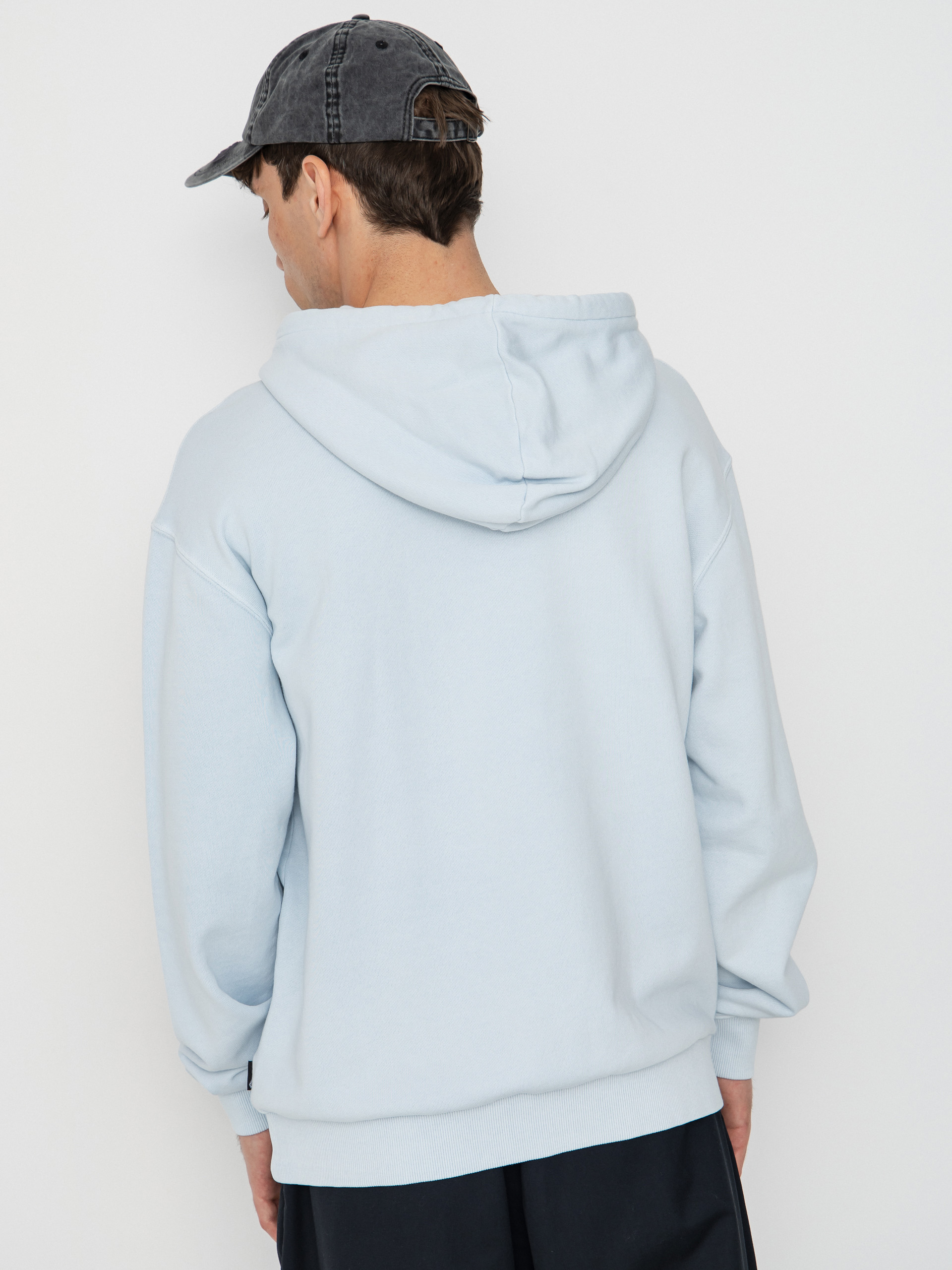 Mikina s kapucňou Volcom Single Stone Tw HD (light blue acid)