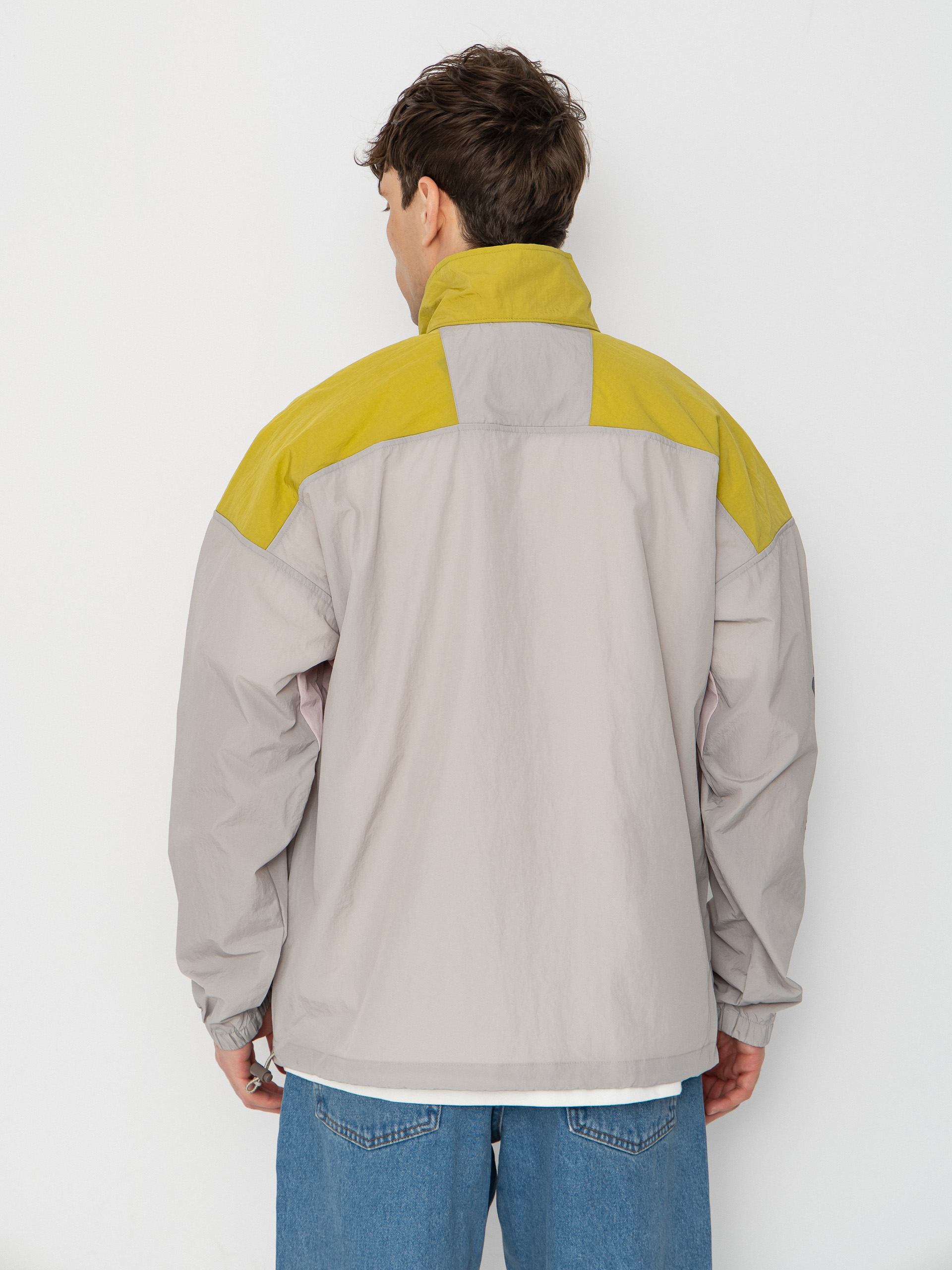 Bunda Columbia Riptide II Retro Windbreaker Anorak (flint grey/peppercorn/pink agate)