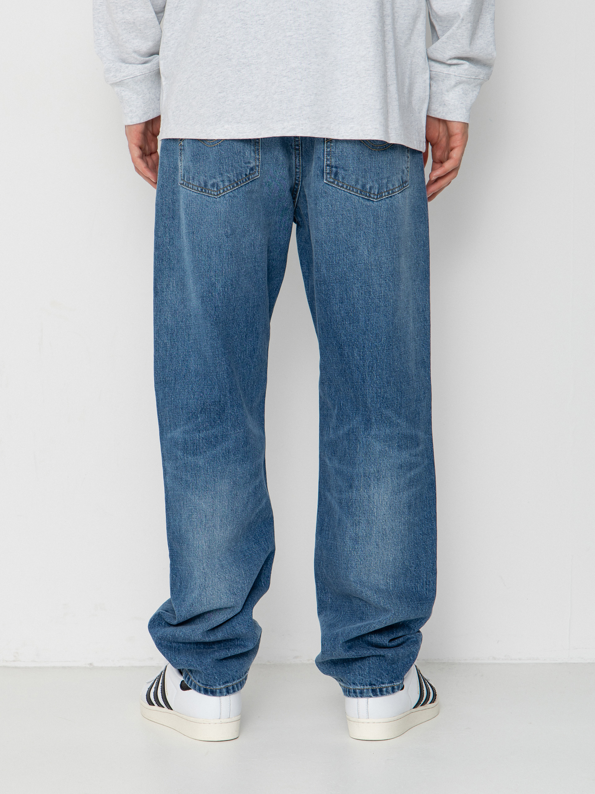 Nohavice Carhartt WIP Marlow (blue worn bleached)