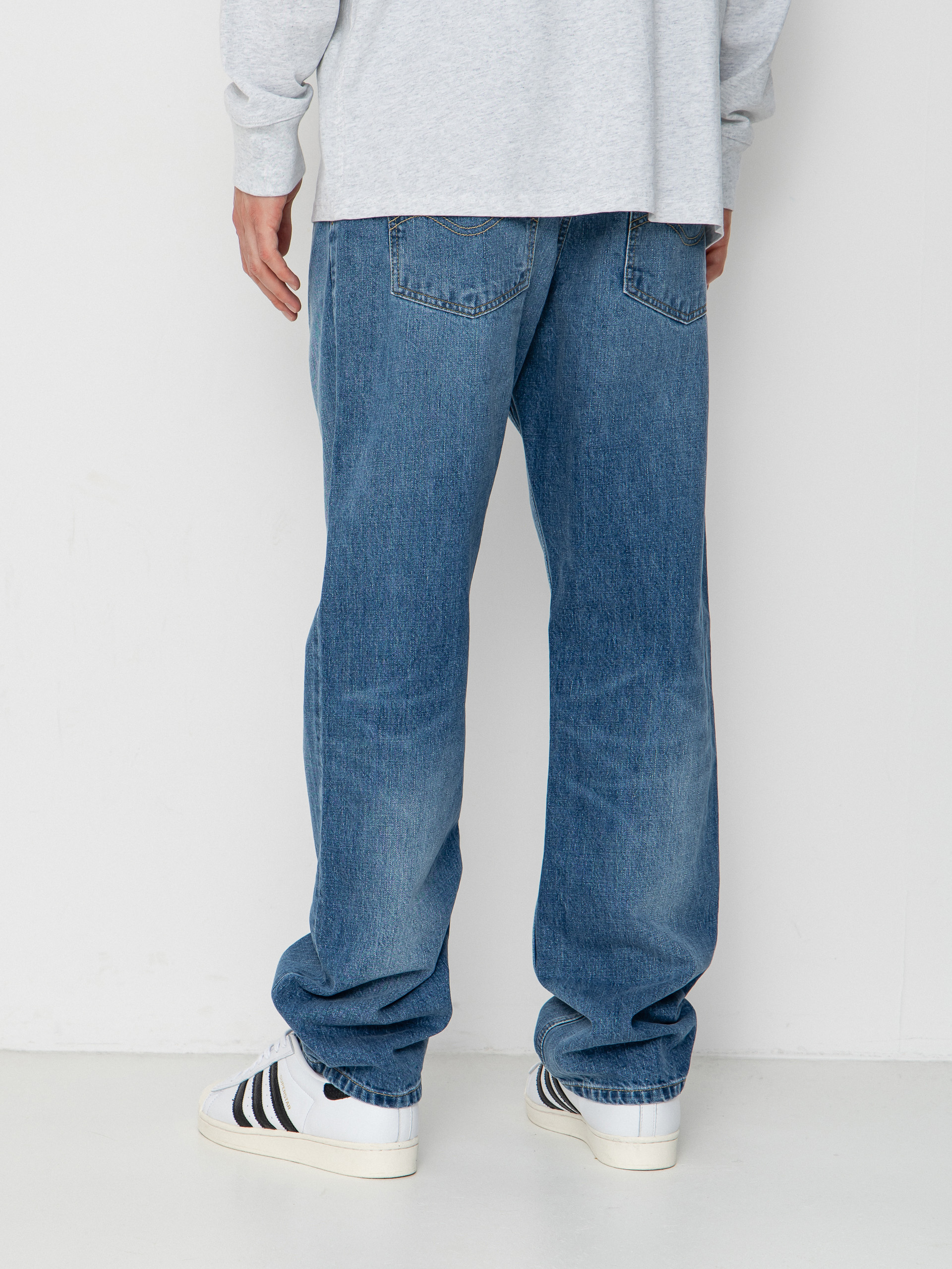 Nohavice Carhartt WIP Marlow (blue worn bleached)