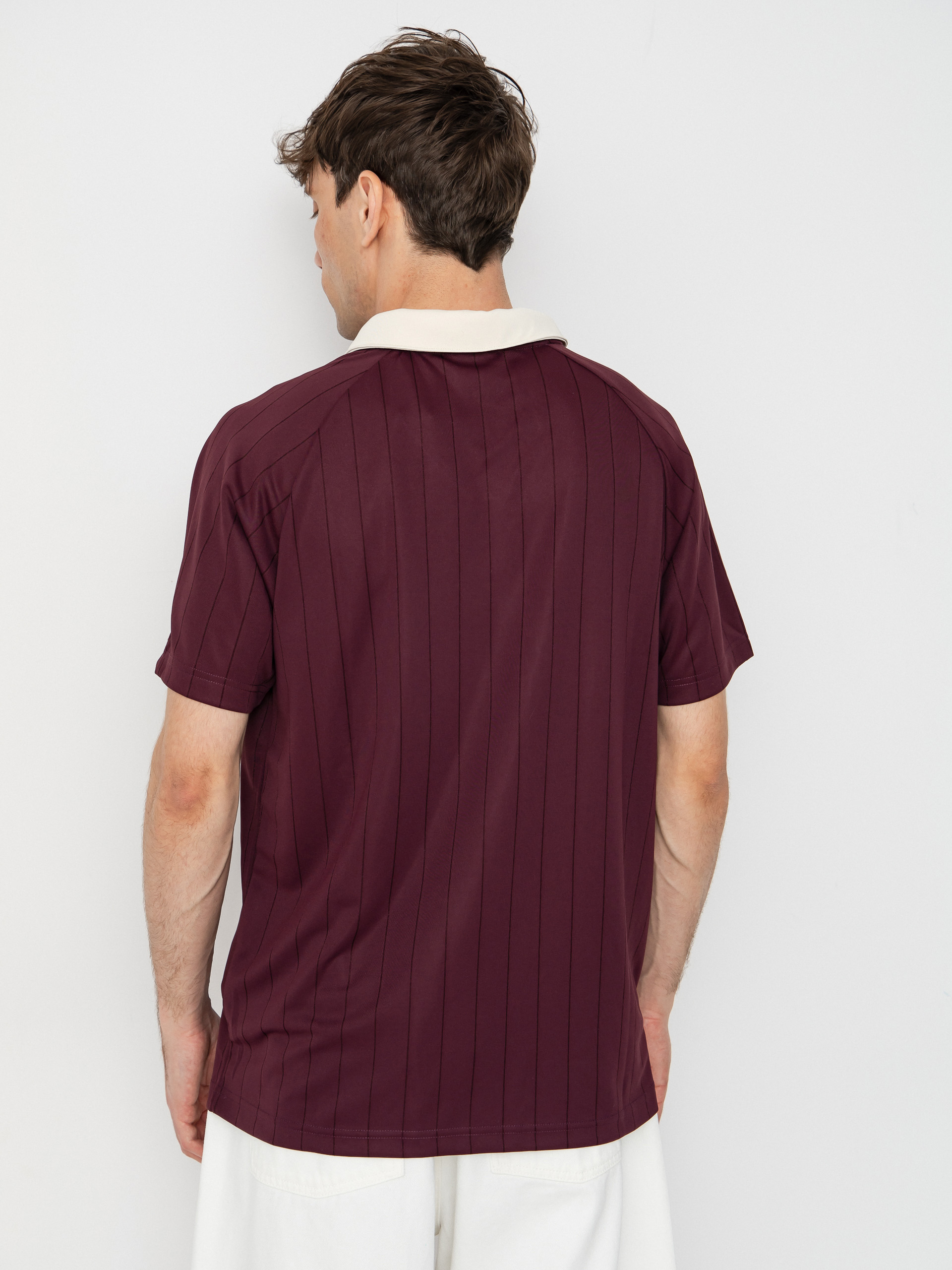 Tričko Karl Kani Heritage Emblem Shadow Pinstripe Soccer (red)