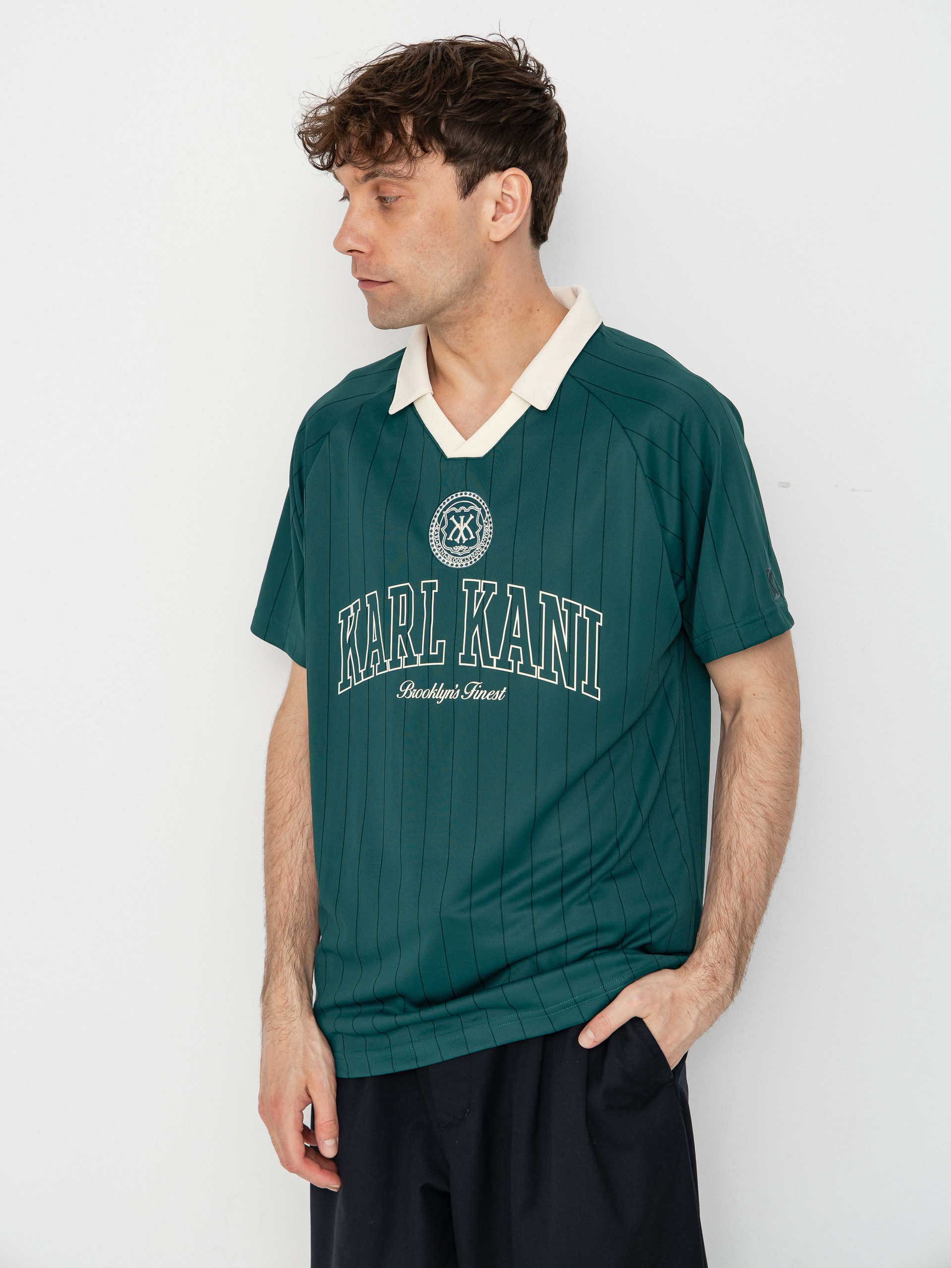 Tričko Karl Kani Heritage Emblem Shadow Pinstripe Soccer
