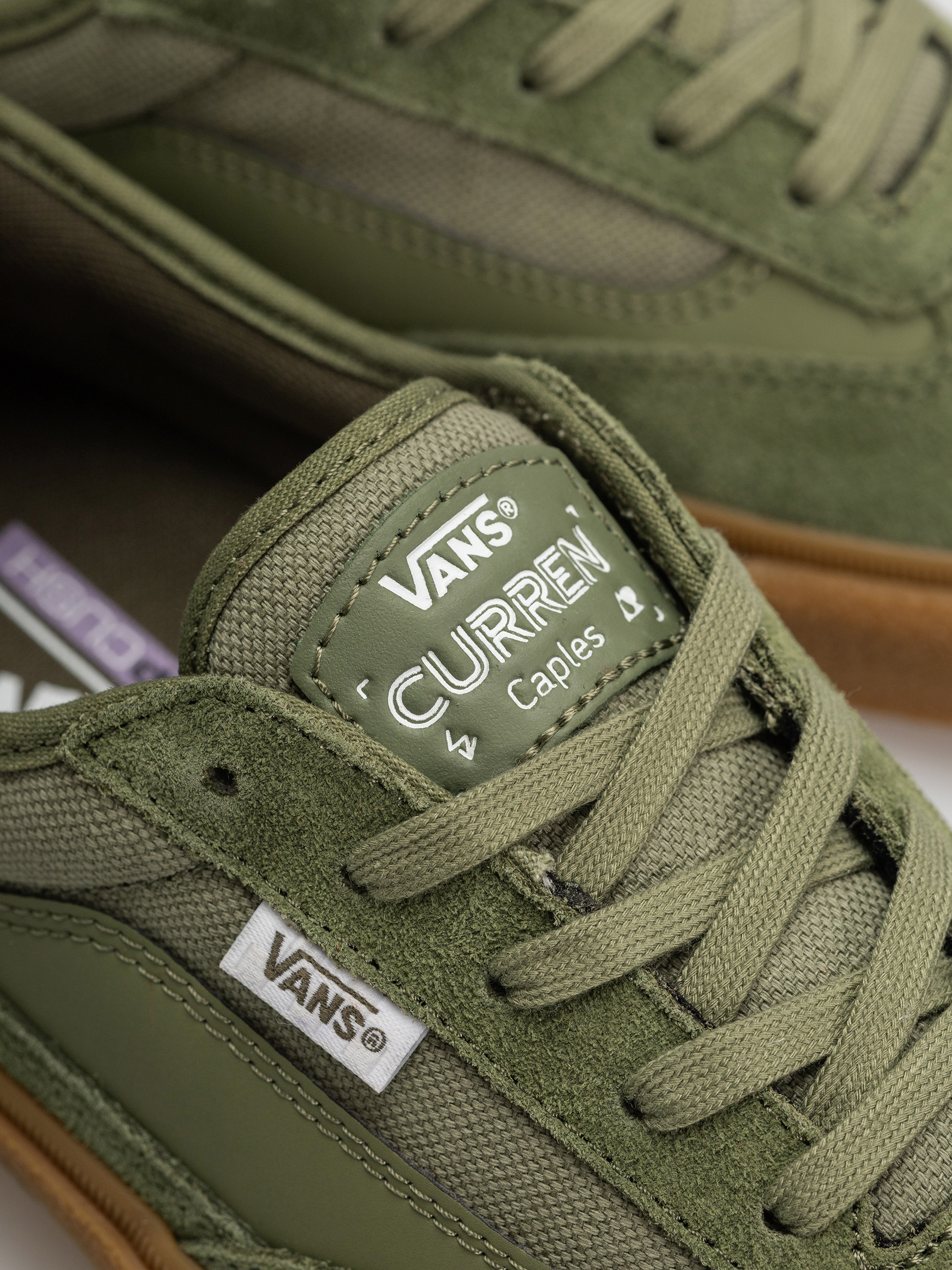 Topánky Vans Skate Curren Caples (green/gum)