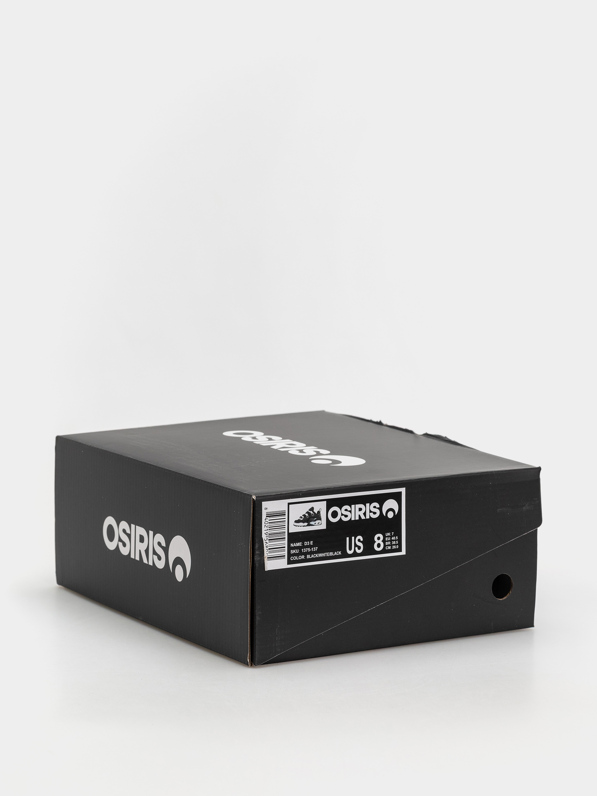 Topánky Osiris D3 E (black/white/black)