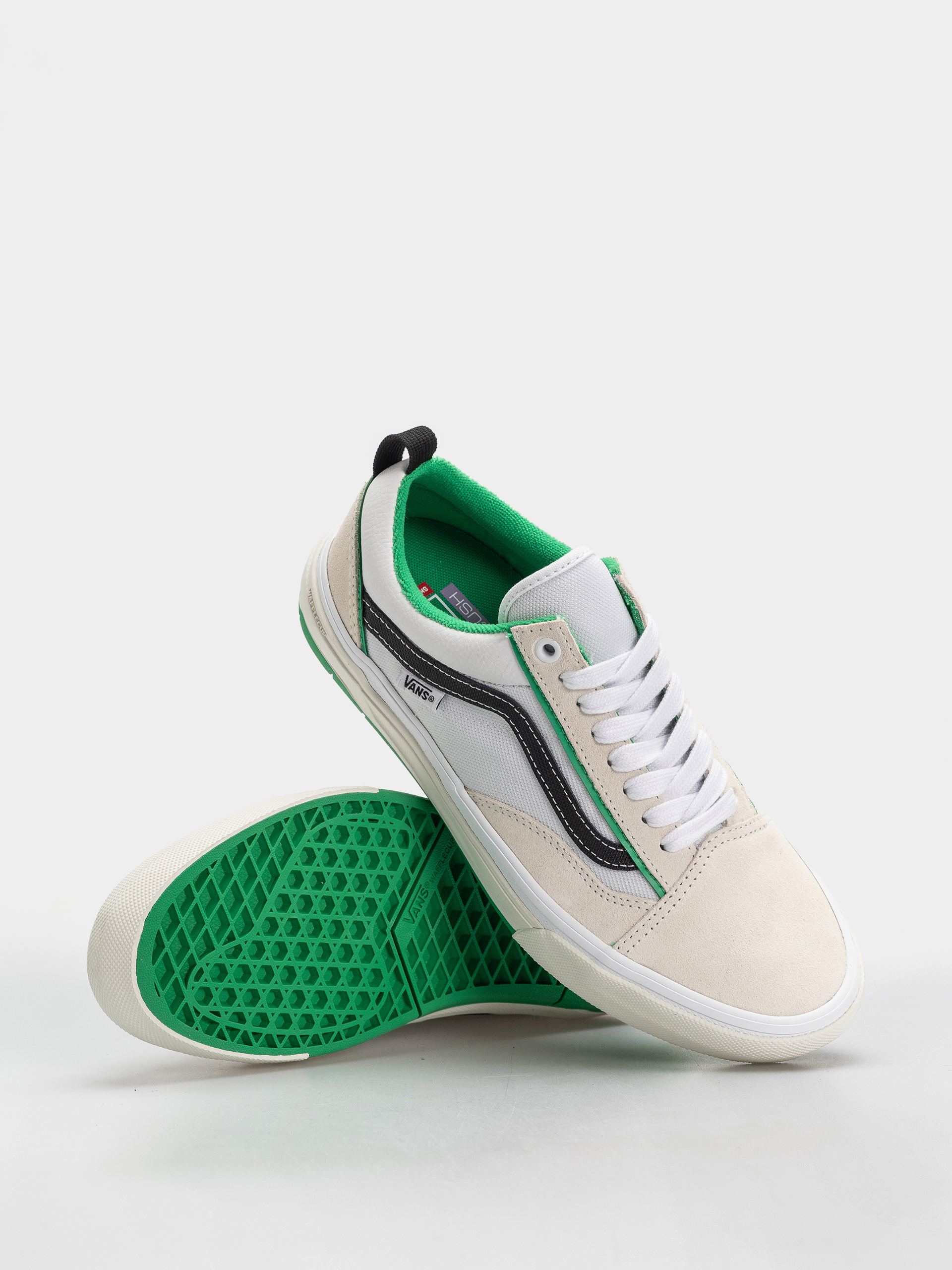 Topánky Vans Skate Old Skool Wafflecup (white/green)