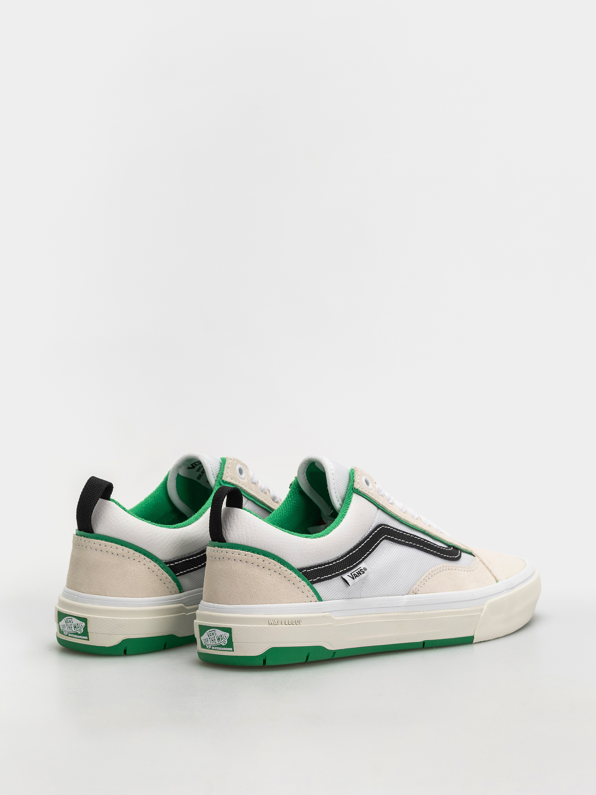 Topánky Vans Skate Old Skool Wafflecup (white/green)