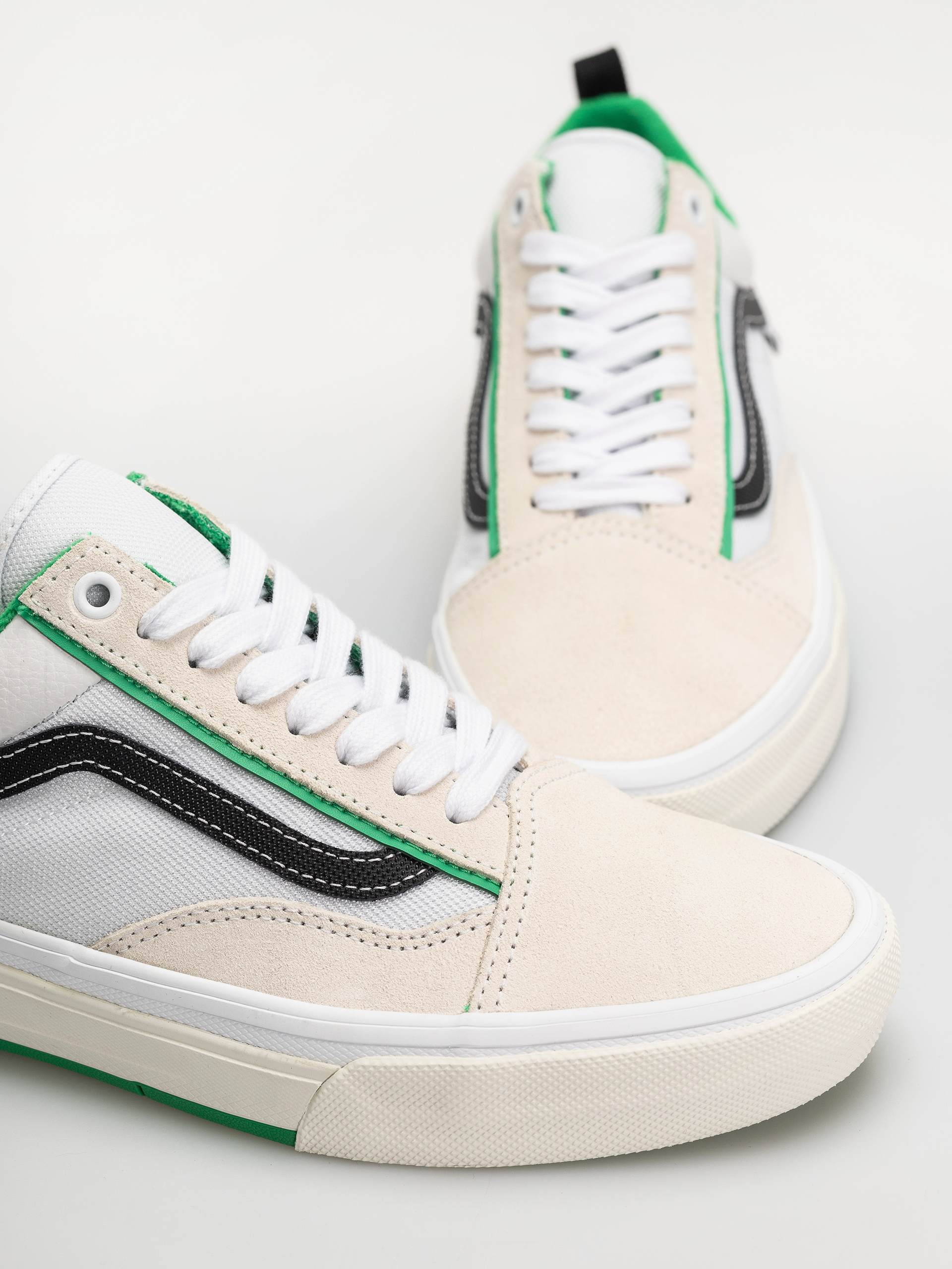 Topánky Vans Skate Old Skool Wafflecup (white/green)