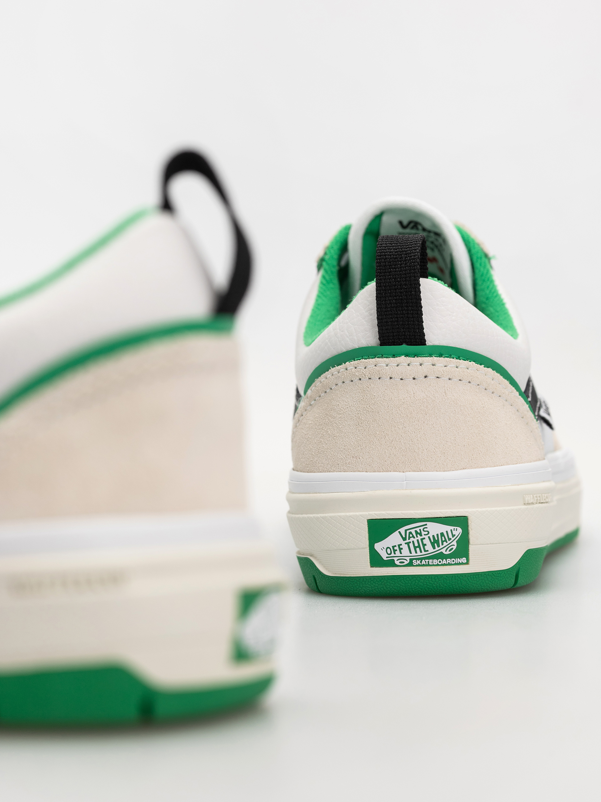 Topánky Vans Skate Old Skool Wafflecup (white/green)