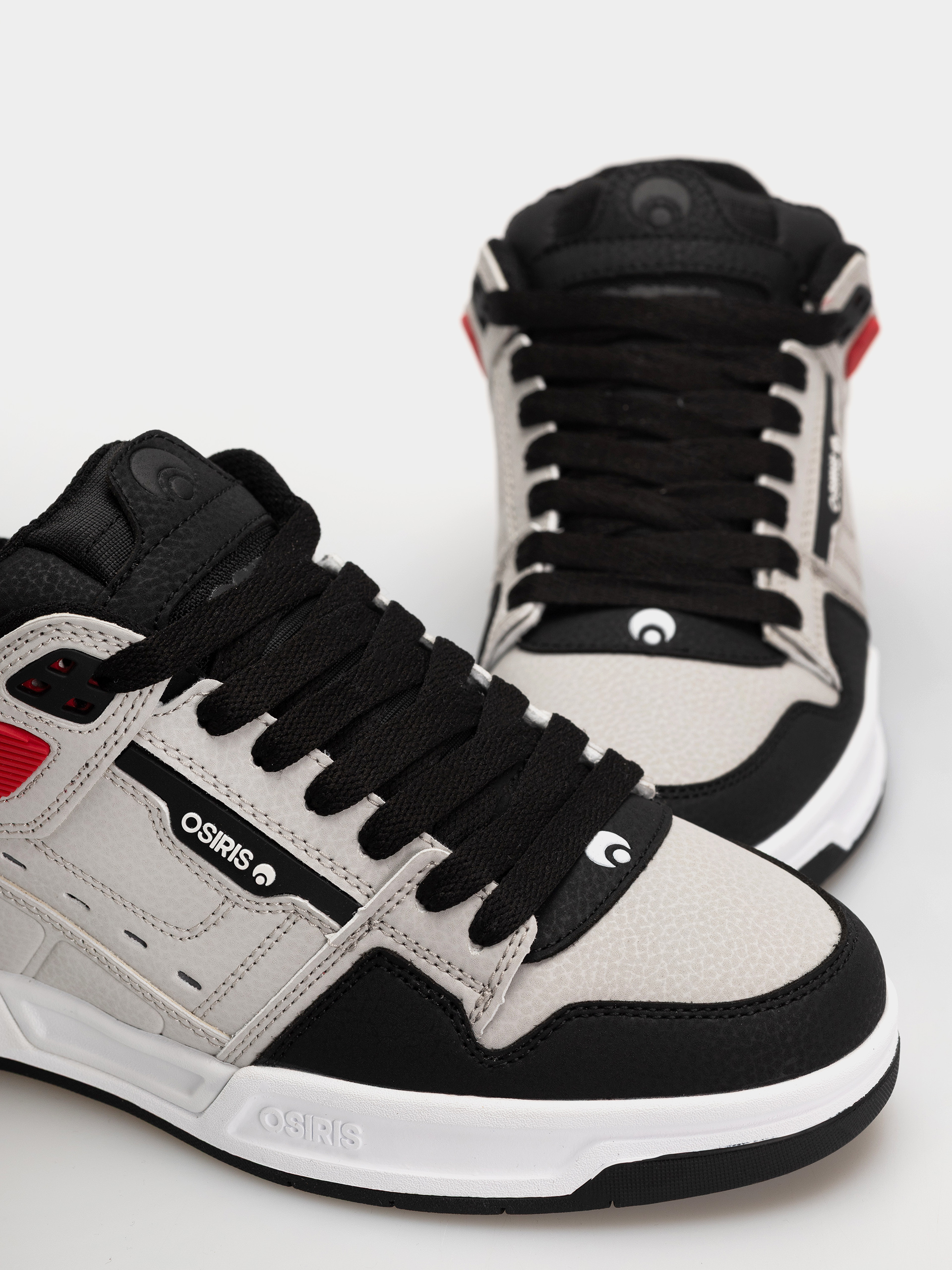 Topánky Osiris Peril (grey/black/red)
