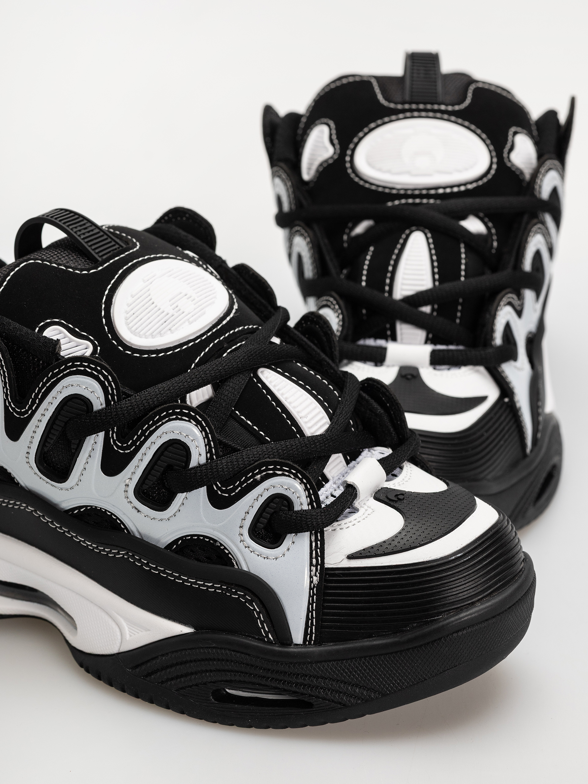 Topánky Osiris D3 2001 (black/white/red)