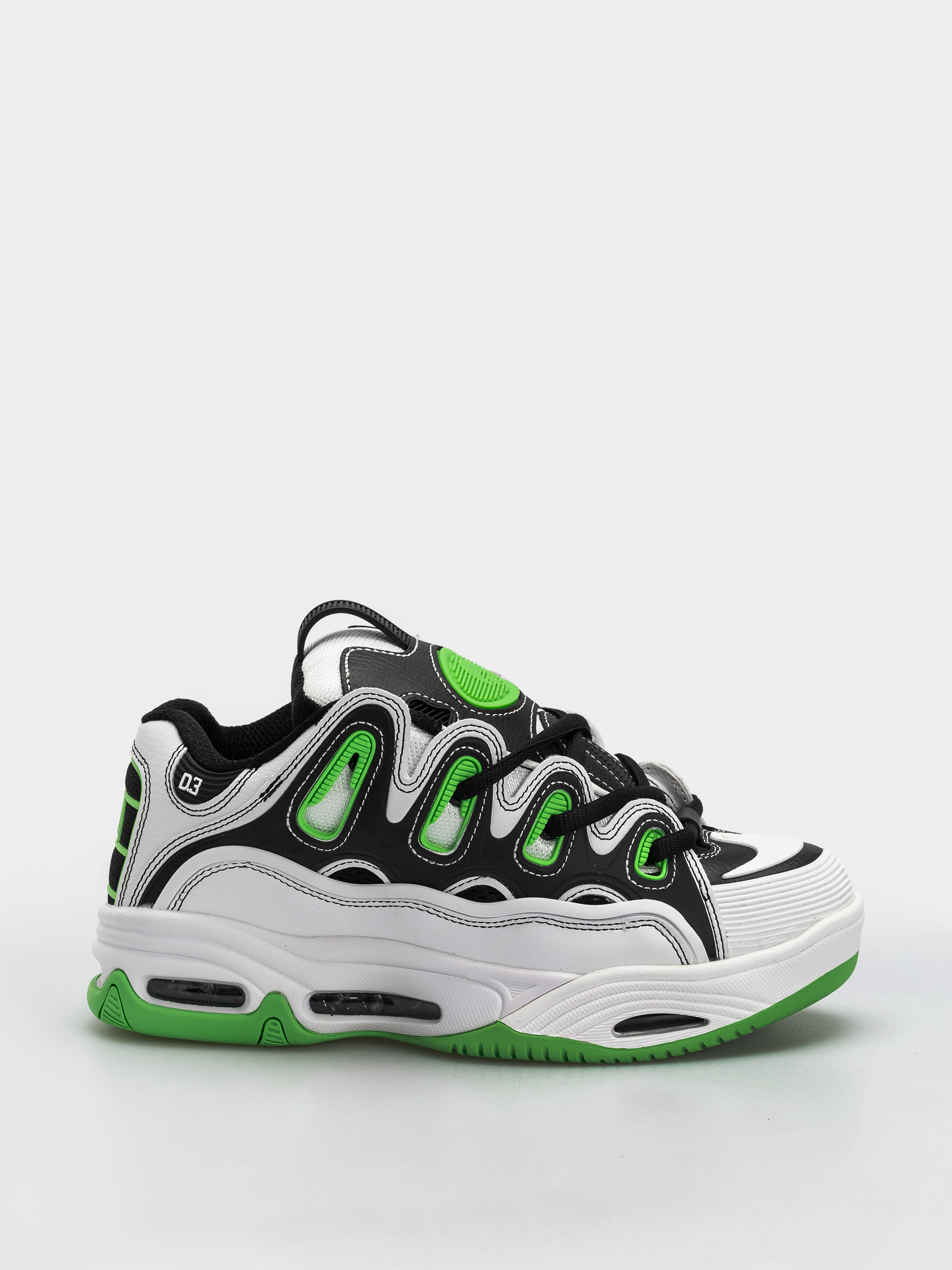 Topu00e1nky Osiris D3 2001 (white/black/green)