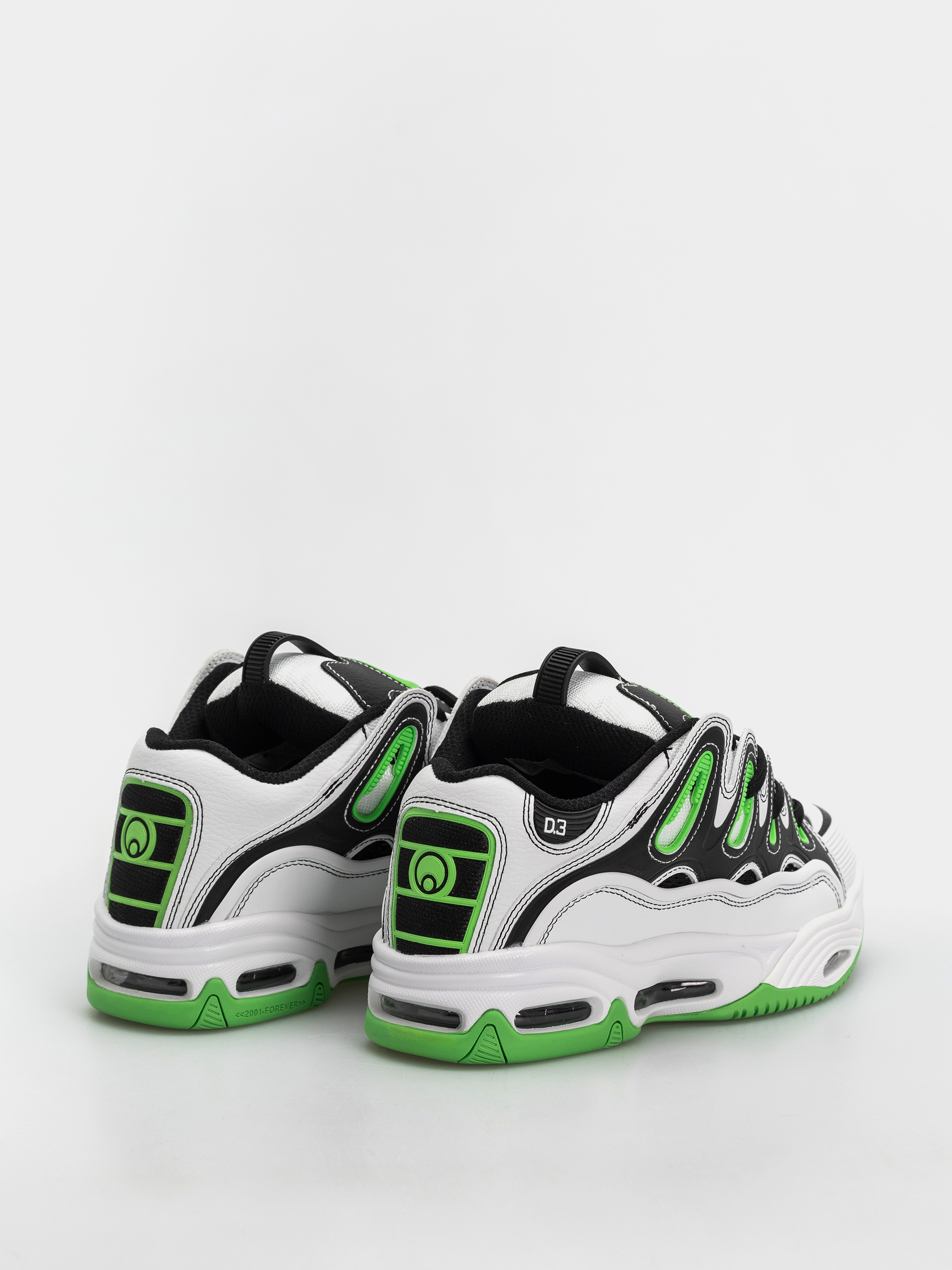 Topánky Osiris D3 2001 (white/black/green)