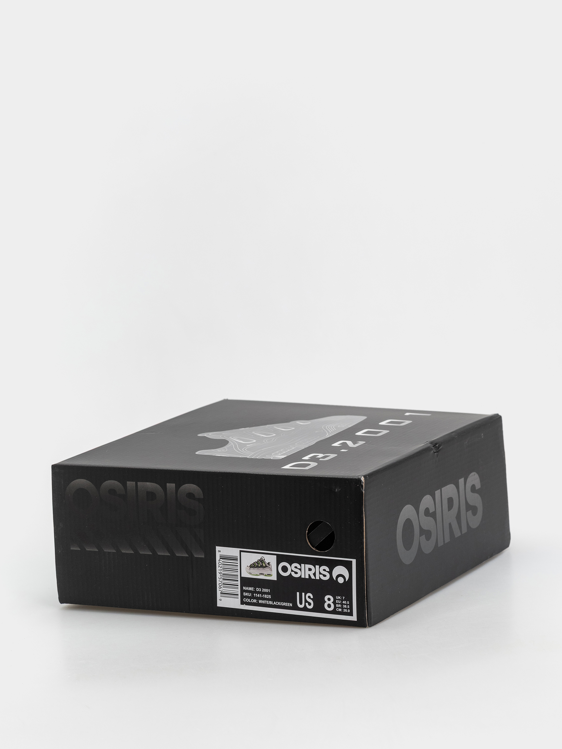 Topánky Osiris D3 2001 (white/black/green)