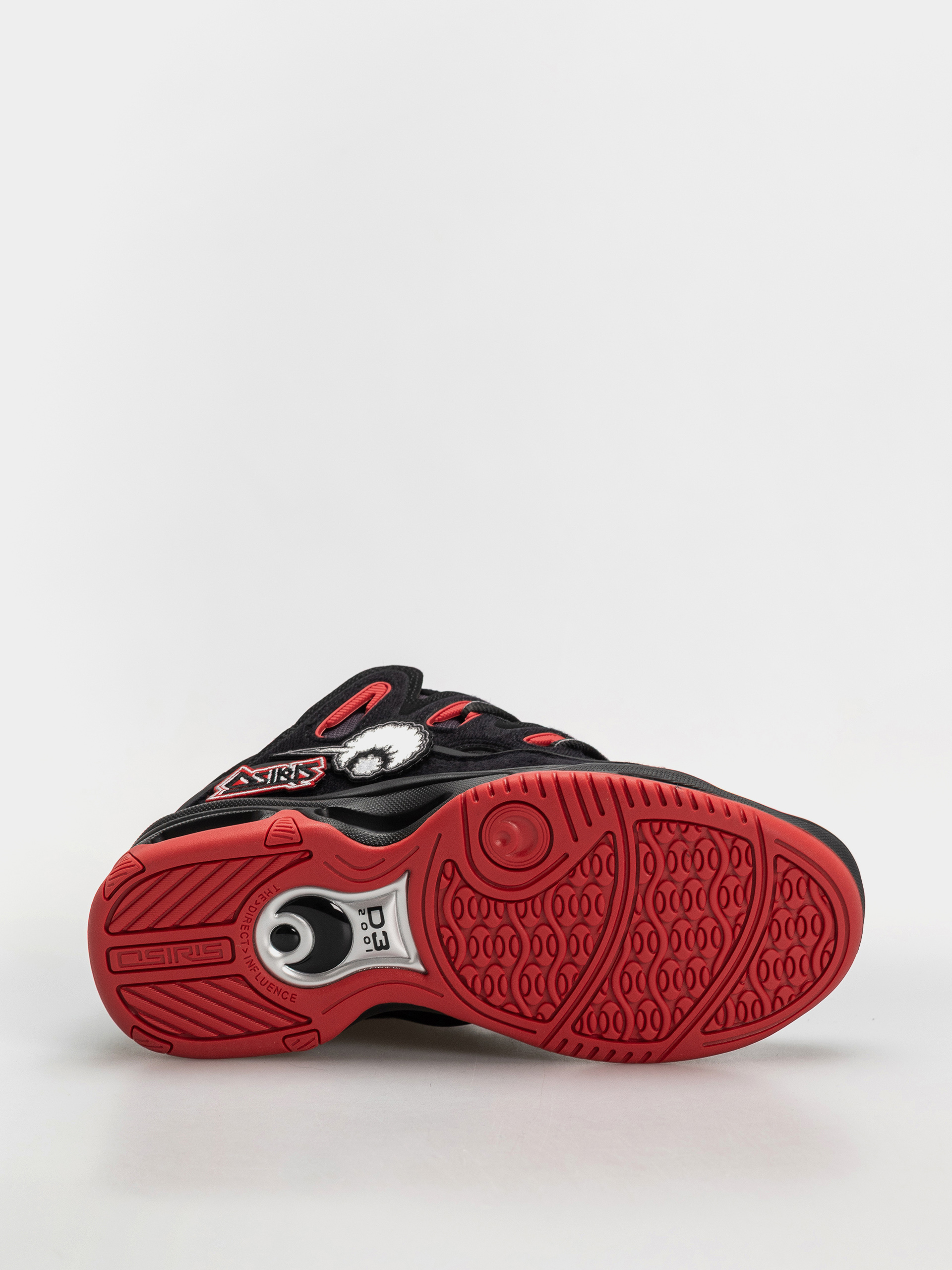 Topánky Osiris D3 2001 (black/red/velcro)