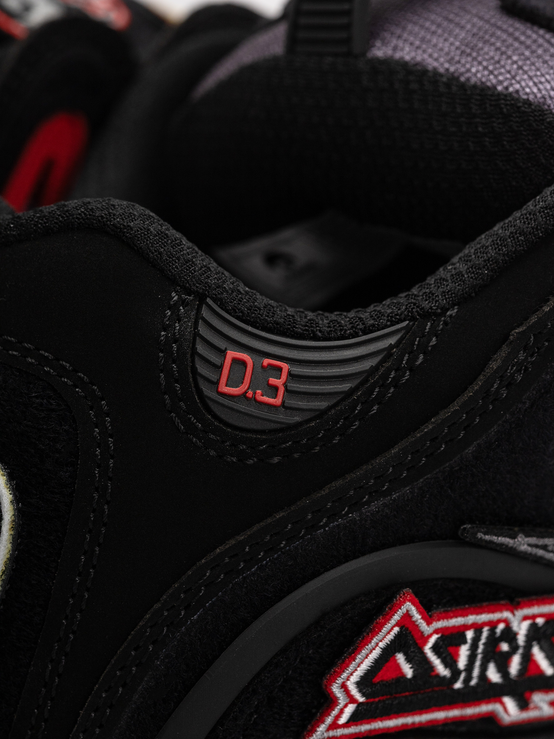 Topánky Osiris D3 2001 (black/red/velcro)